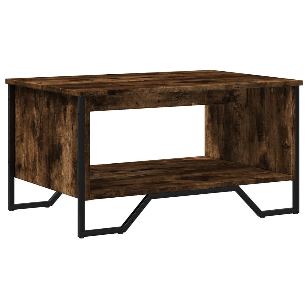 vidaXL Couchtisch Couchtisch Räuchereiche 75x51x40 cm günstig online kaufen