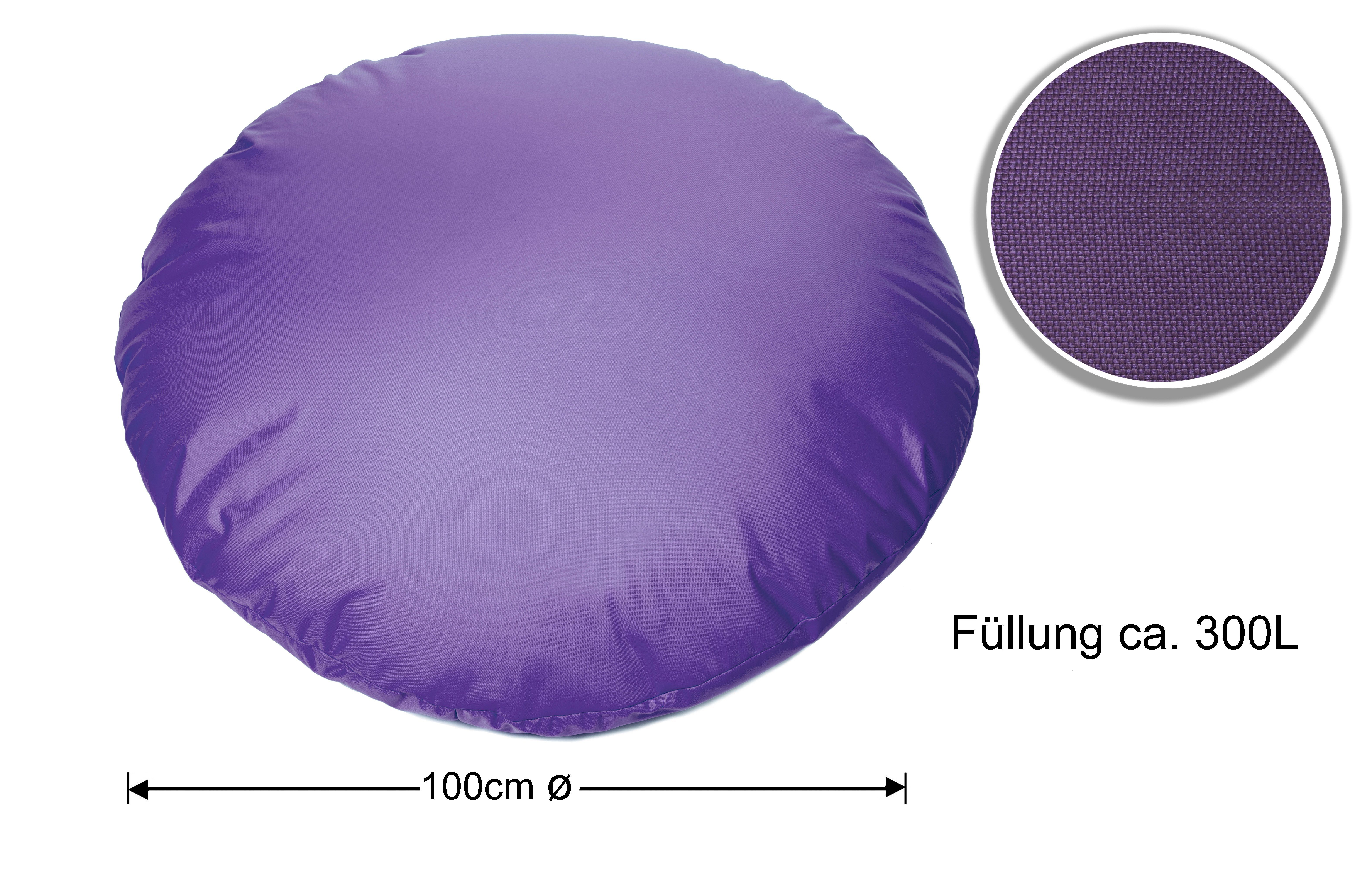 sunnypillow Sitzsack mit Styropor Füllung Outdoor & Indoor für Kinder und Erwachsene – Bild 4 von 5