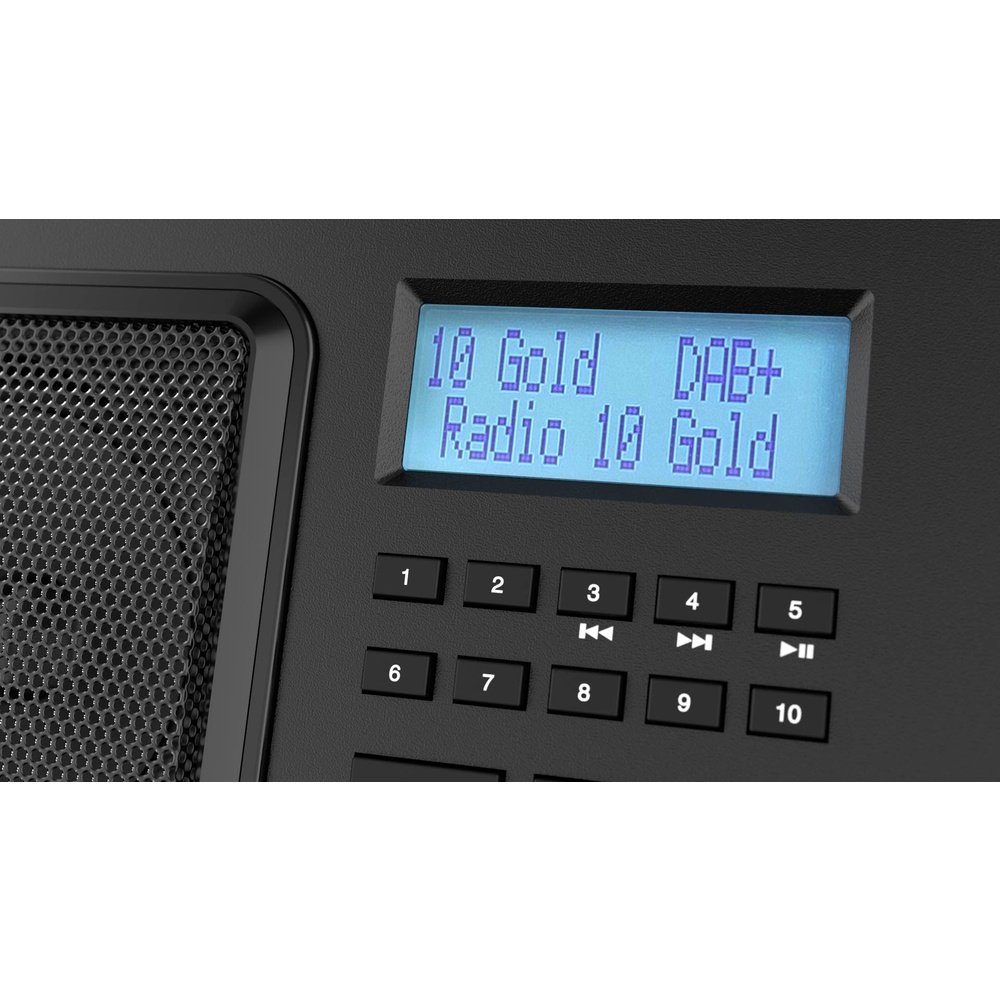 PerfectPro PerfectPro ROCKBOX AUX, Baustellenradio Radio UKW DAB+, stoßfest Bluetooth®