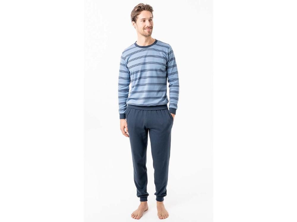LIVING CRAFTS Pyjama Living Crafts Bio-Herren-Schlafanzug 'ALVAR'