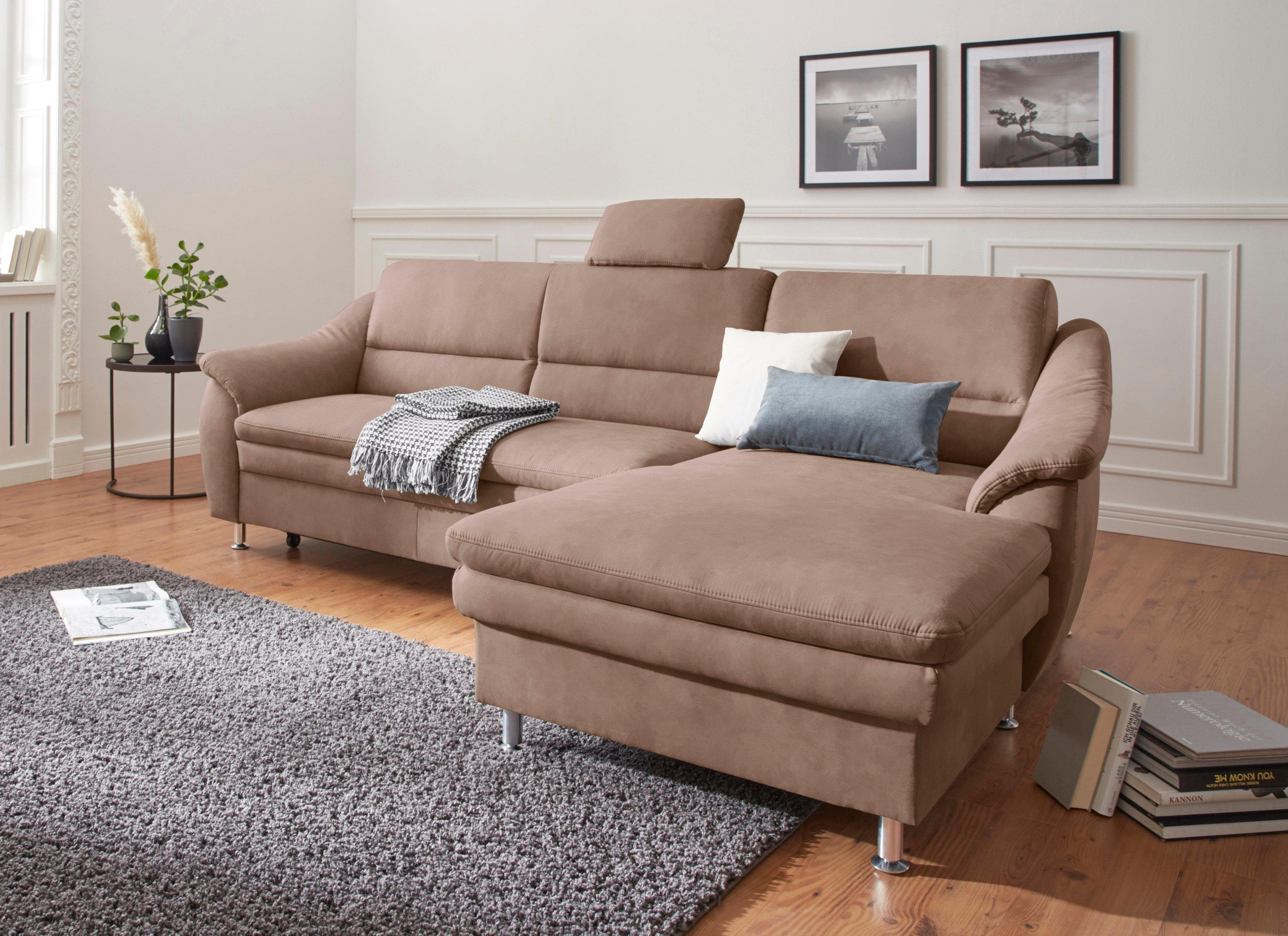 sit&more Ecksofa Cardoso L-Form, mit Federkern, günstig online kaufen