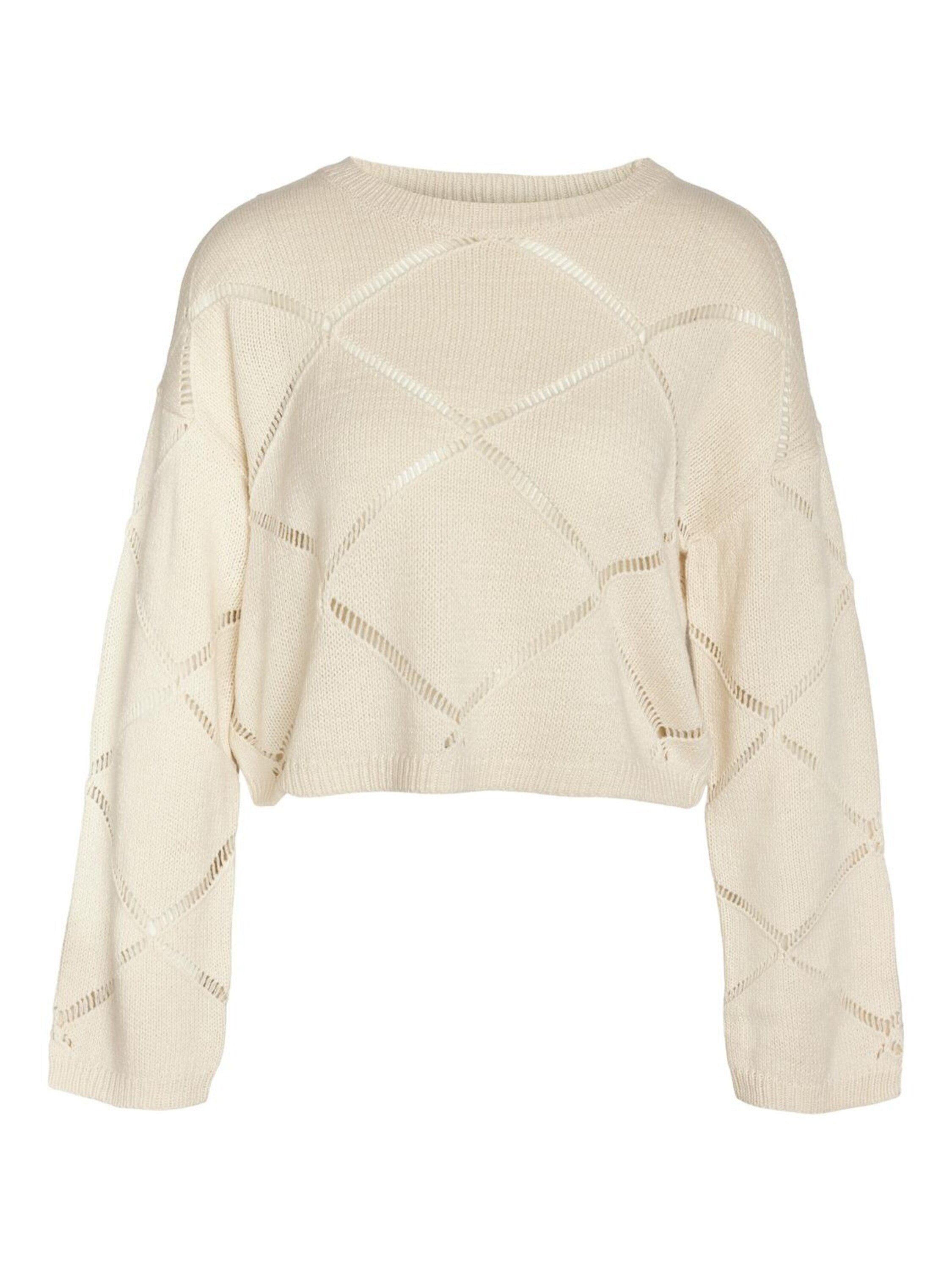 Noisy may Strickpullover June (1-tlg) Lochmuster günstig online kaufen