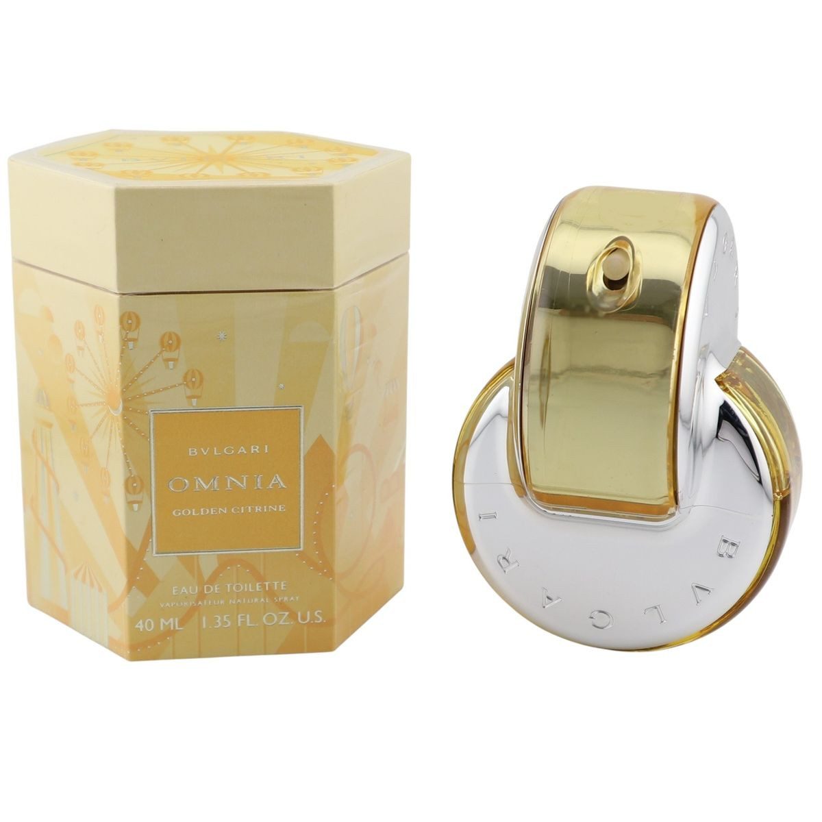BVLGARI Eau de Toilette Bvlgari Omnia Golden Citrine Eau de Toilette Spray 40 ml