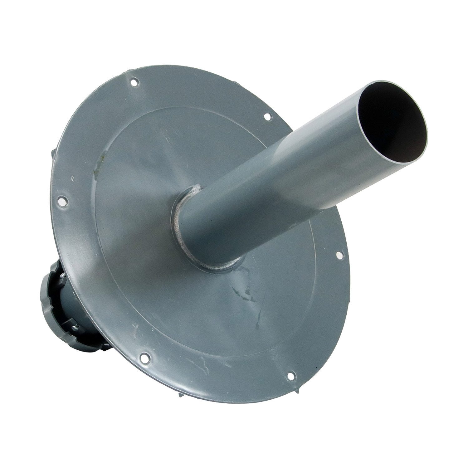 FLECK Dachdurchführung FLECK Flachdach-Sanitärlüfter mit Flansch aus Hart-PVC DN70, Spezial-Hart-PVC