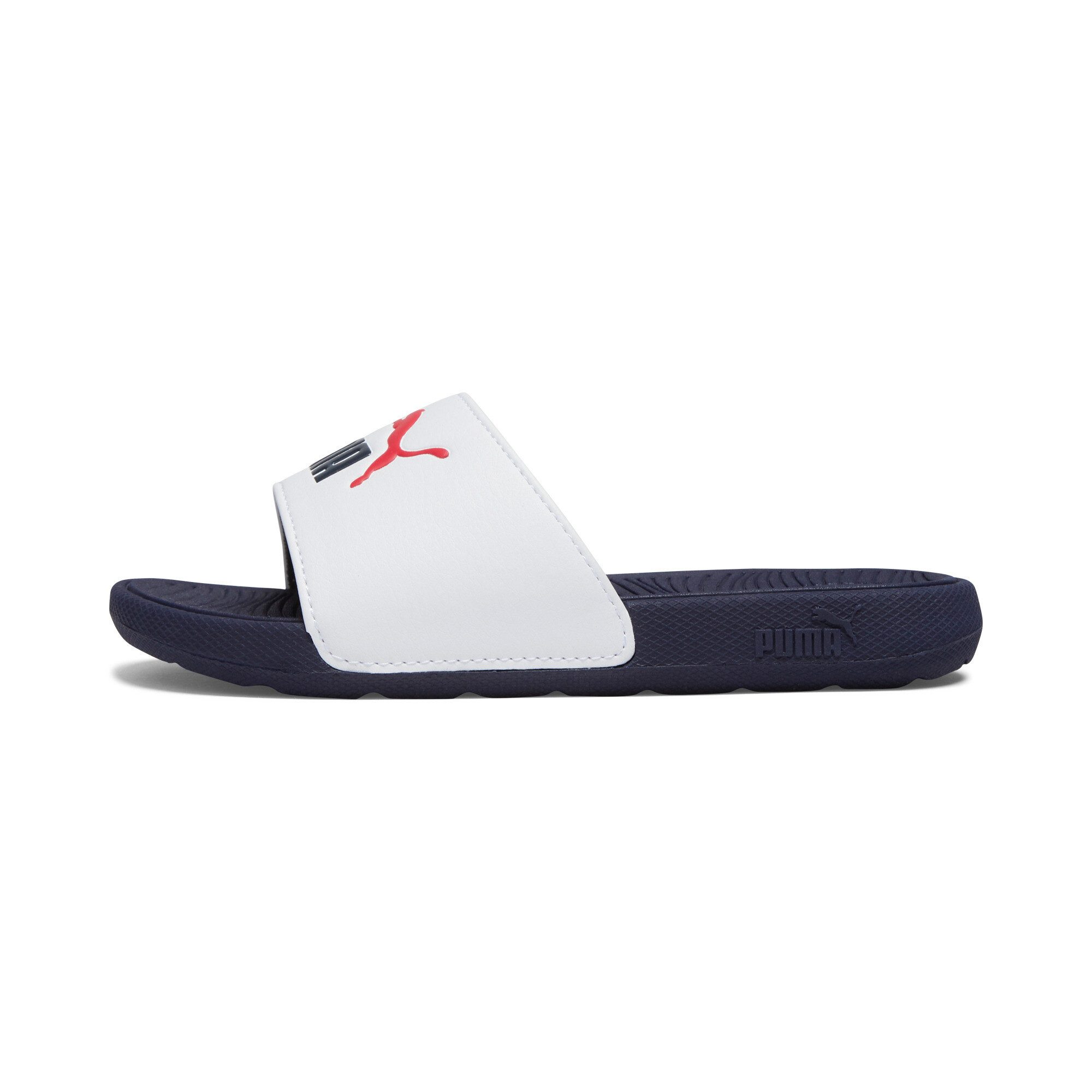PUMA COOL CAT 2.0 PS Badesandale (für Kinder) mit gepolstertem Riemen, weich gepolstertes Fußbett, ohne Verschluss – Bild 2 von 5