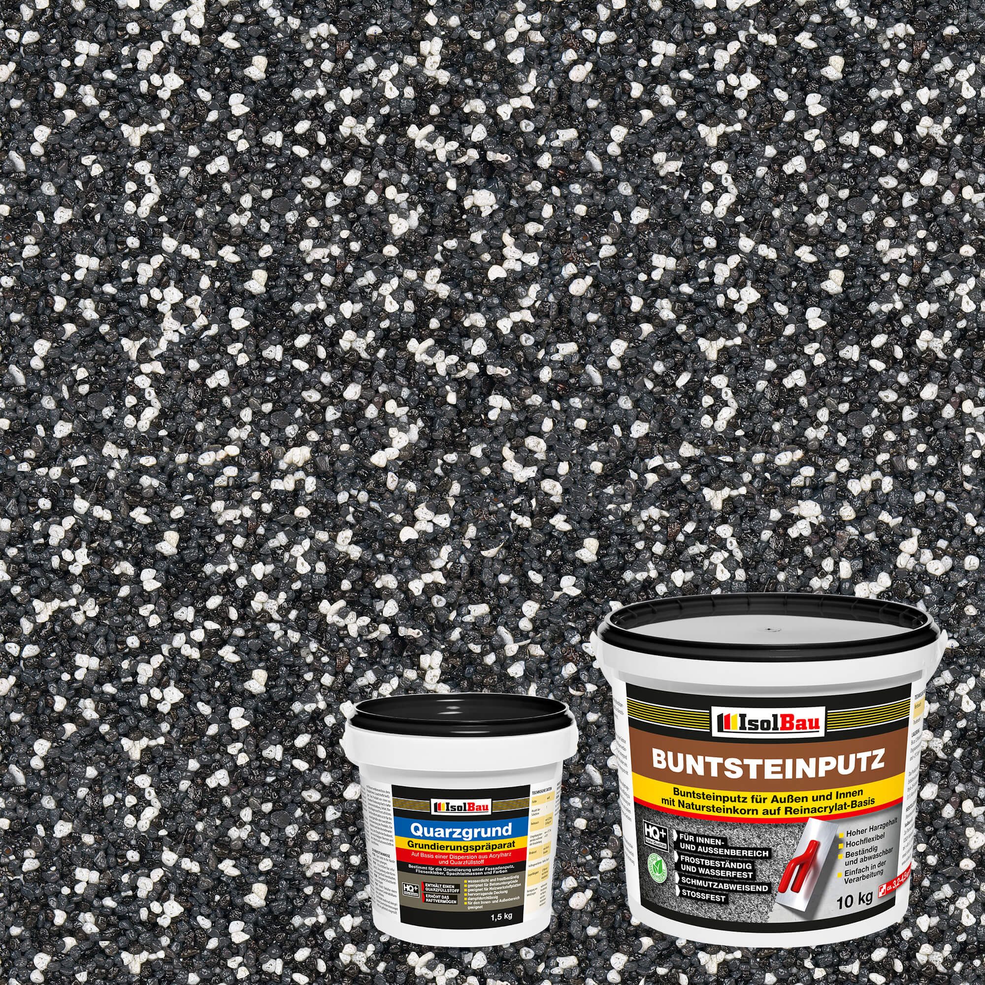 None Gipsputz Set Mosaikputz Buntsteinputz BP 33 10 kg Fertigputz + Quarzgr günstig online kaufen