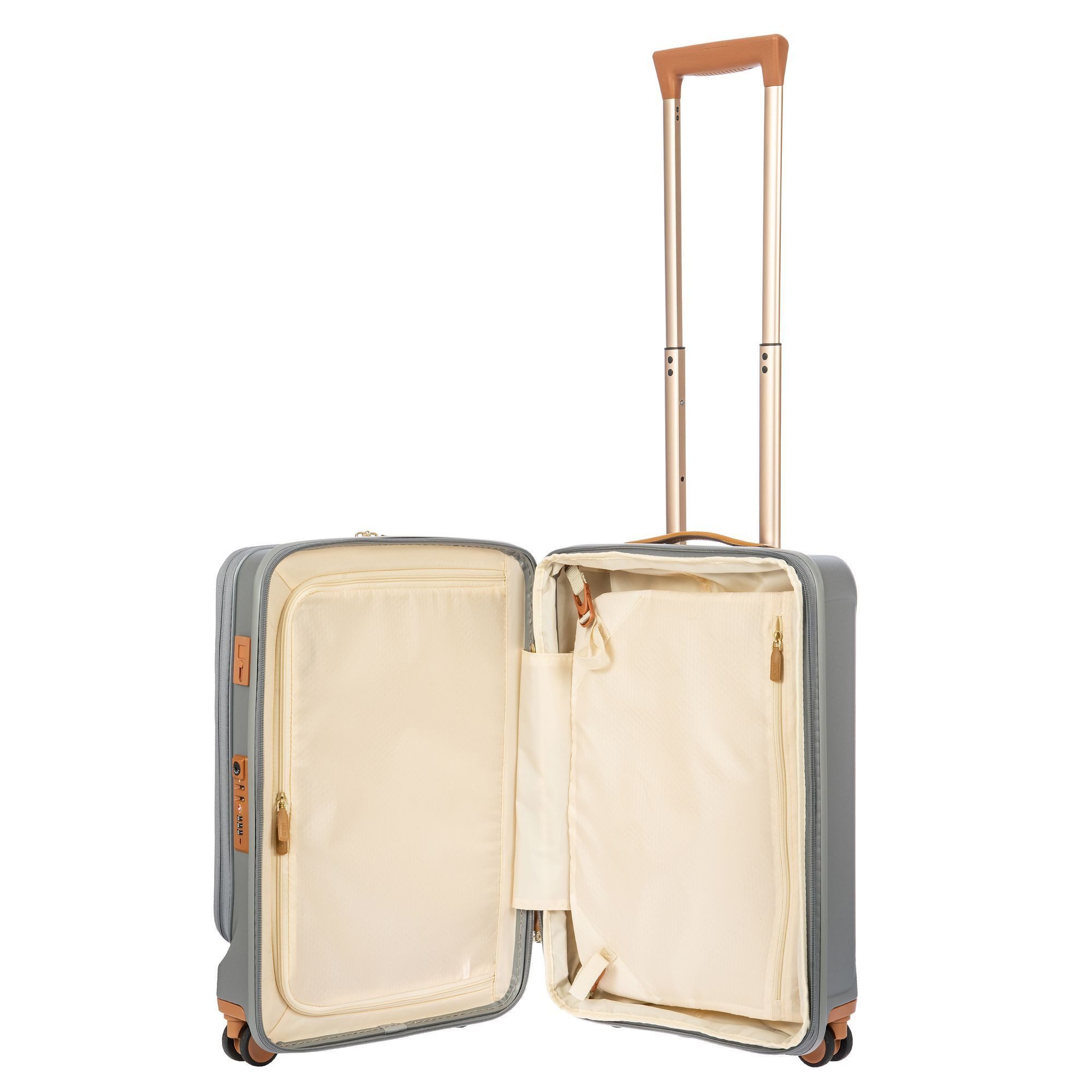 Bric's Handgepäck-Trolley Capri, 4 Rollen, Polycarbonat