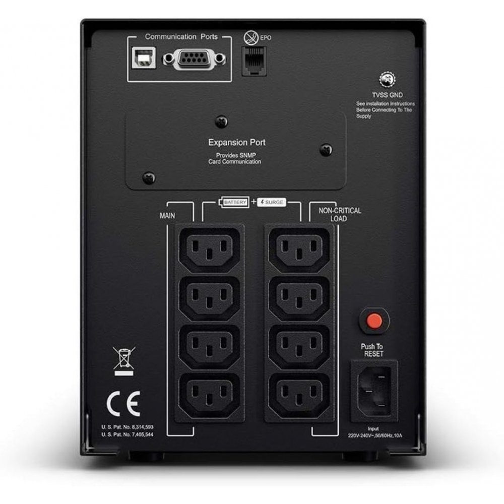 VA PR1000ELCD USV-Anlage - - USV schwarz Series SYSTEMS 1000 - CYBERPOWER - Watt 900 Professional