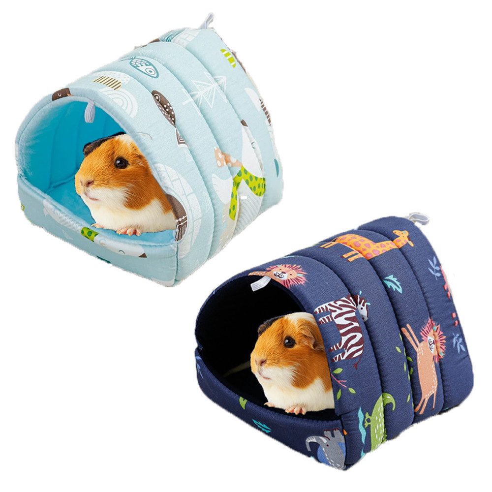 Ledander Tierhaus 2er-Pack Meerschweinchen-Betten, waschbar,Zubehör für Kleintierkäfige, für Zwergkaninchen, Chinchillas, Hamster, Igel, Frettchen, Bartagamen von Ledander
