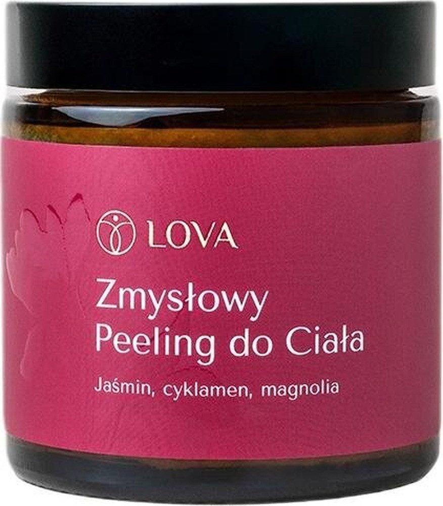 LOVA SKIN Körperpeeling Sinnliches Körperpeeling Jasmin, Alpenveilchen, Magnolie