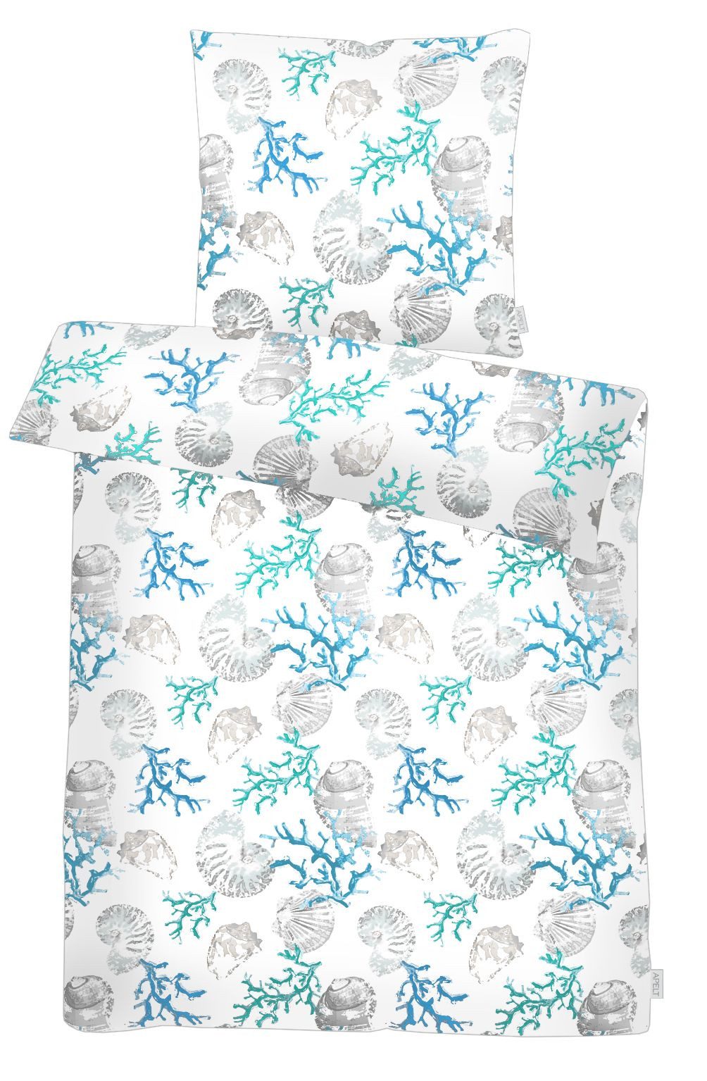 APELT Bettwäsche Coral Gots, Satin (Bio-Baumwolle), günstig online kaufen