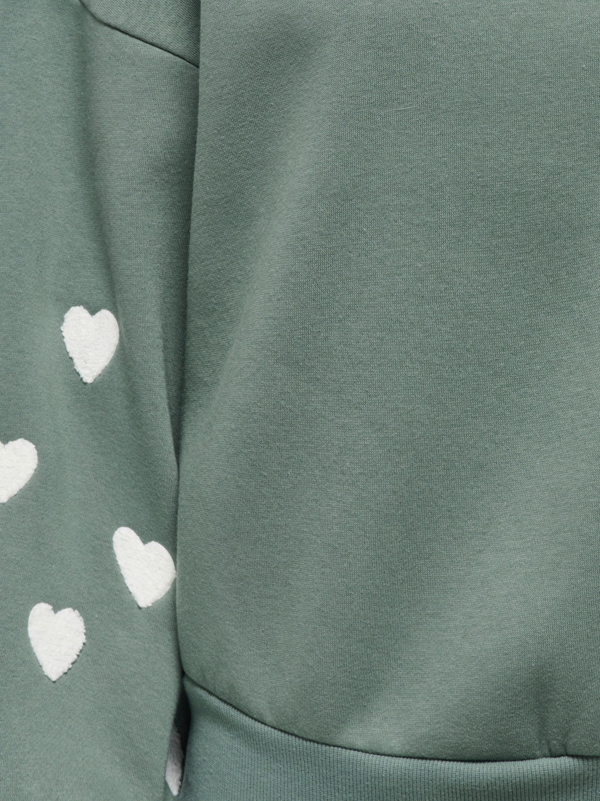 ONLY Sweatshirt ONLMACY L/S O-NECK BOX CC SWT Baumwollmischung, regular fit