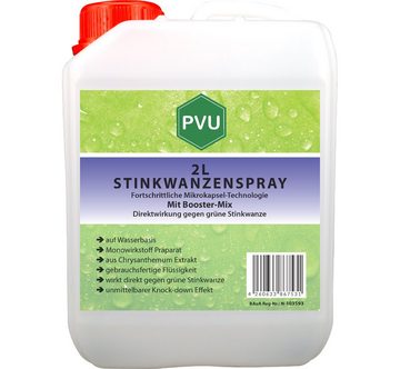 PVU Insektenspray Stinkwanzen / Wanzen Bekämpfung, 2.5 l, Booster Mix, unmittelbarer Knock-down Effekt