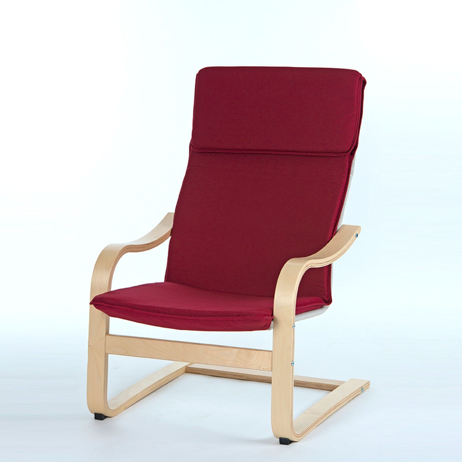 Möbel Akut Sessel Schwingsessel Siesta Birke kaminrot