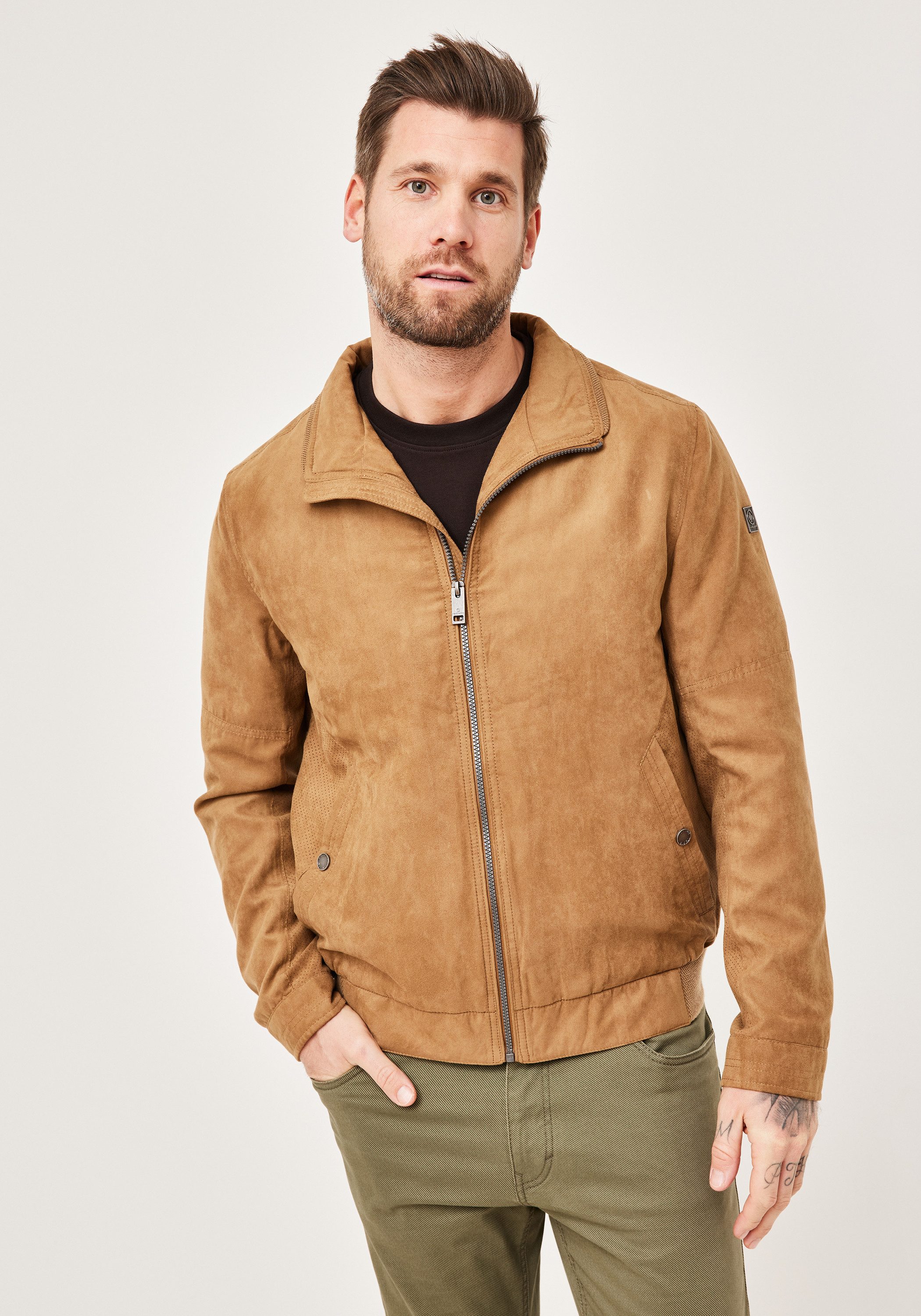 Redpoint Blouson Terence Regular Fit Micro Suede Jacke