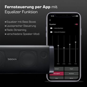 Dockin D FINE EVO Bluetooth-Lautsprecher (NFC, 50 W)