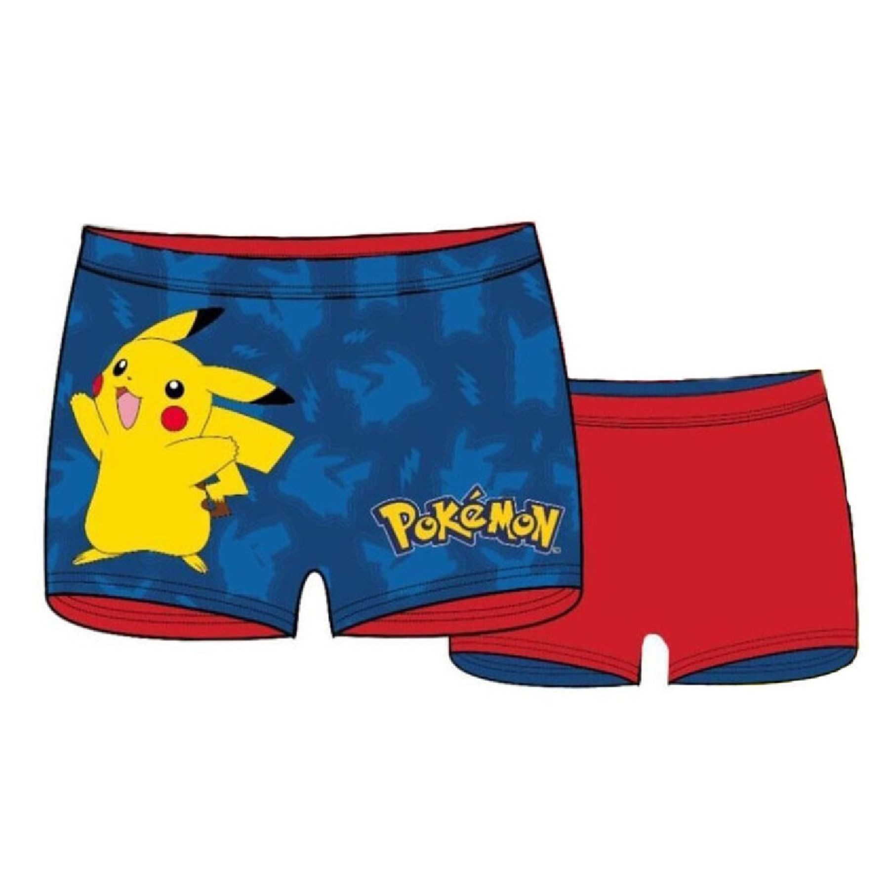 POKEMON JUEGO DE CARTAS Badeshorts Kinder Badehose Badeboxer Jungen Pool Strand Schwimmen