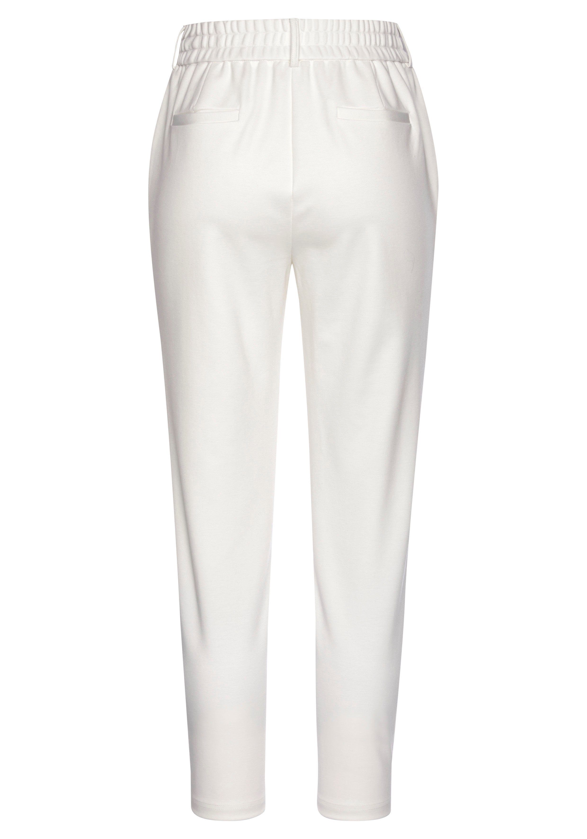 LASCANA Schlupfhose mit Taschen, elegant-sportlich creme Jogginghose