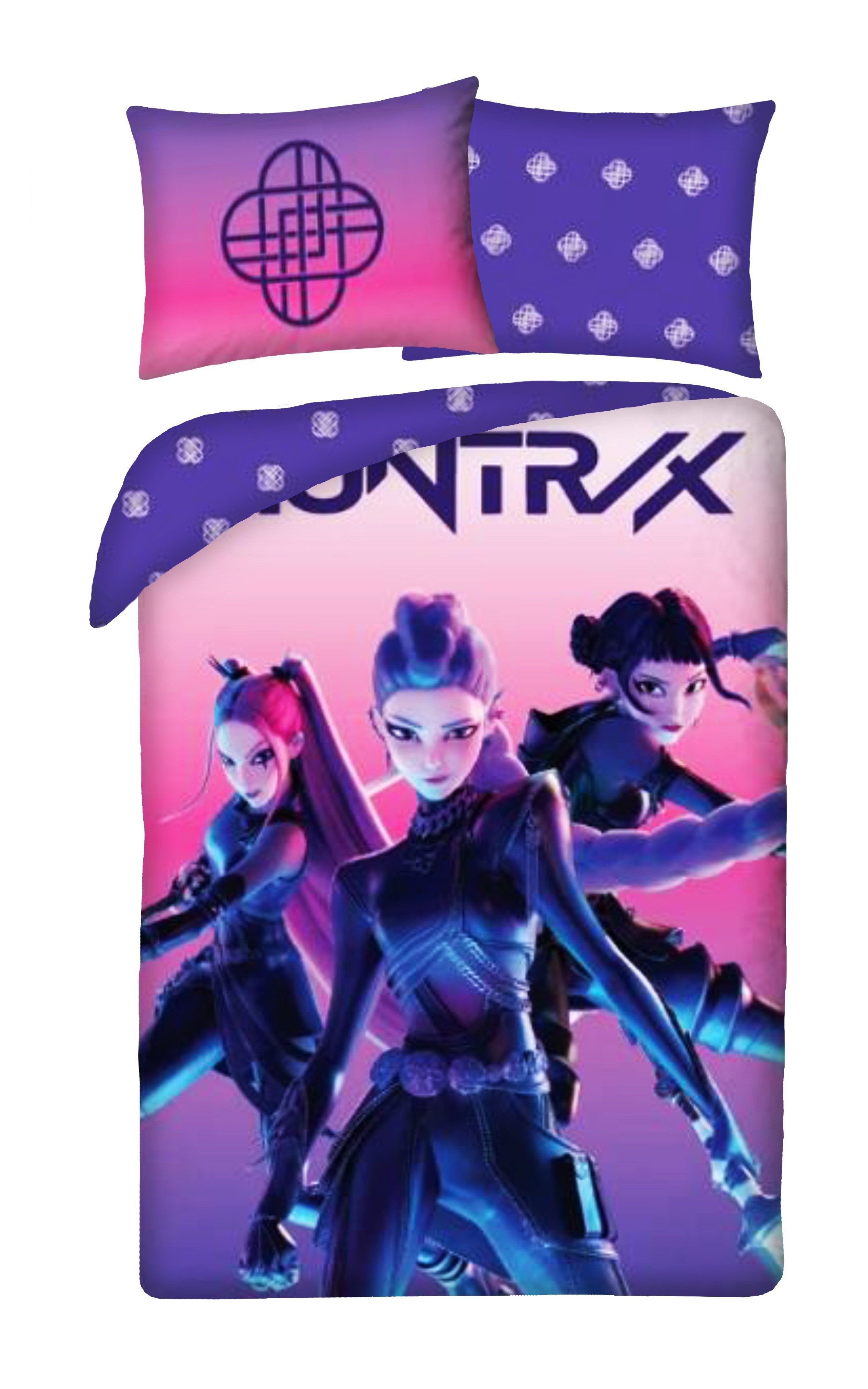 K-Pop Demon Hunters Bettwäsche K-Pop Demon Hunters Bettwäsche 140 x 200 cm