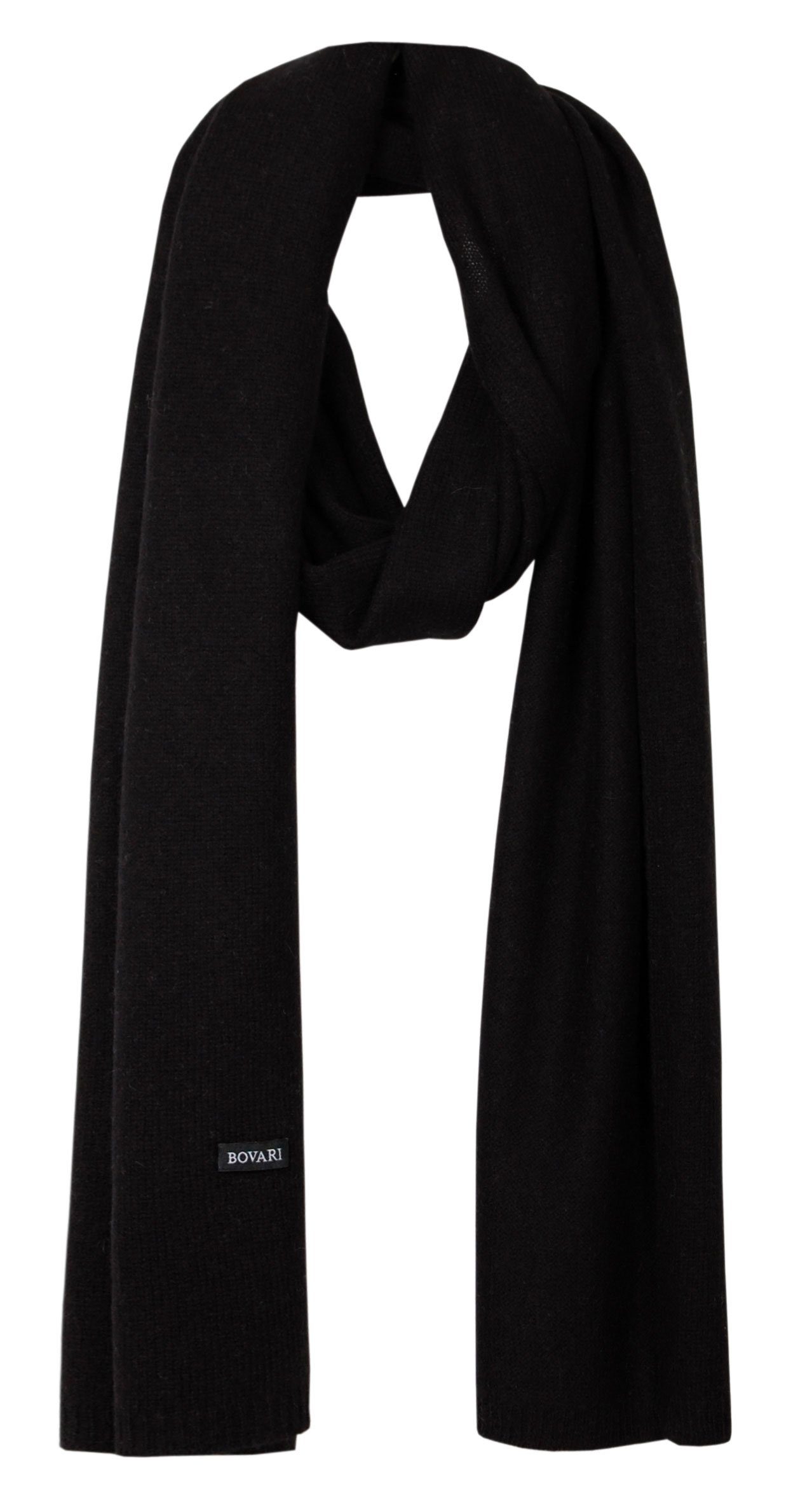 Bovari Kaschmirschal 100% Kaschmir Schal - Damen und Herren - Strick-Schal Premium Qualität