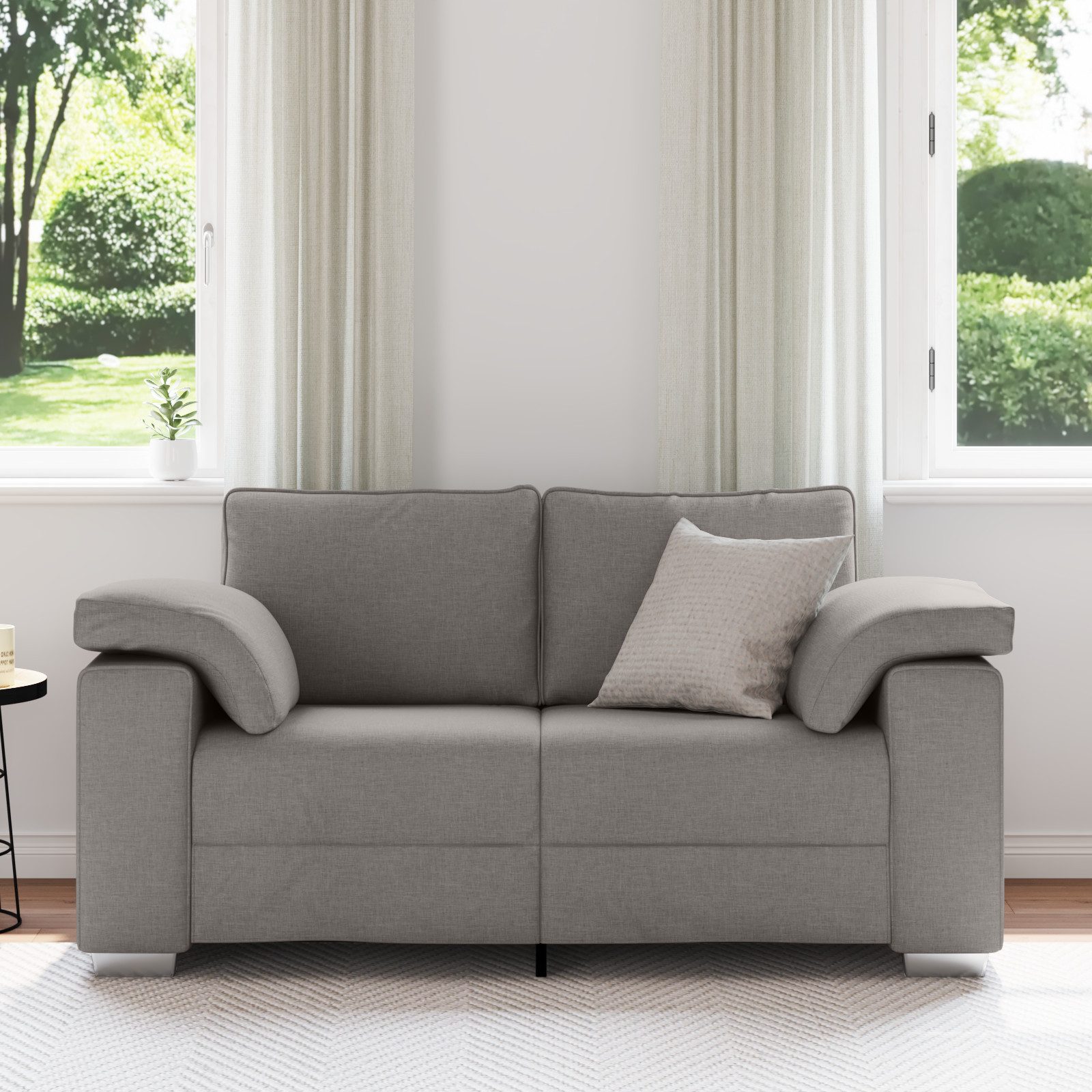 vidaXL Sofa Sofa Taupe 160 x günstig online kaufen