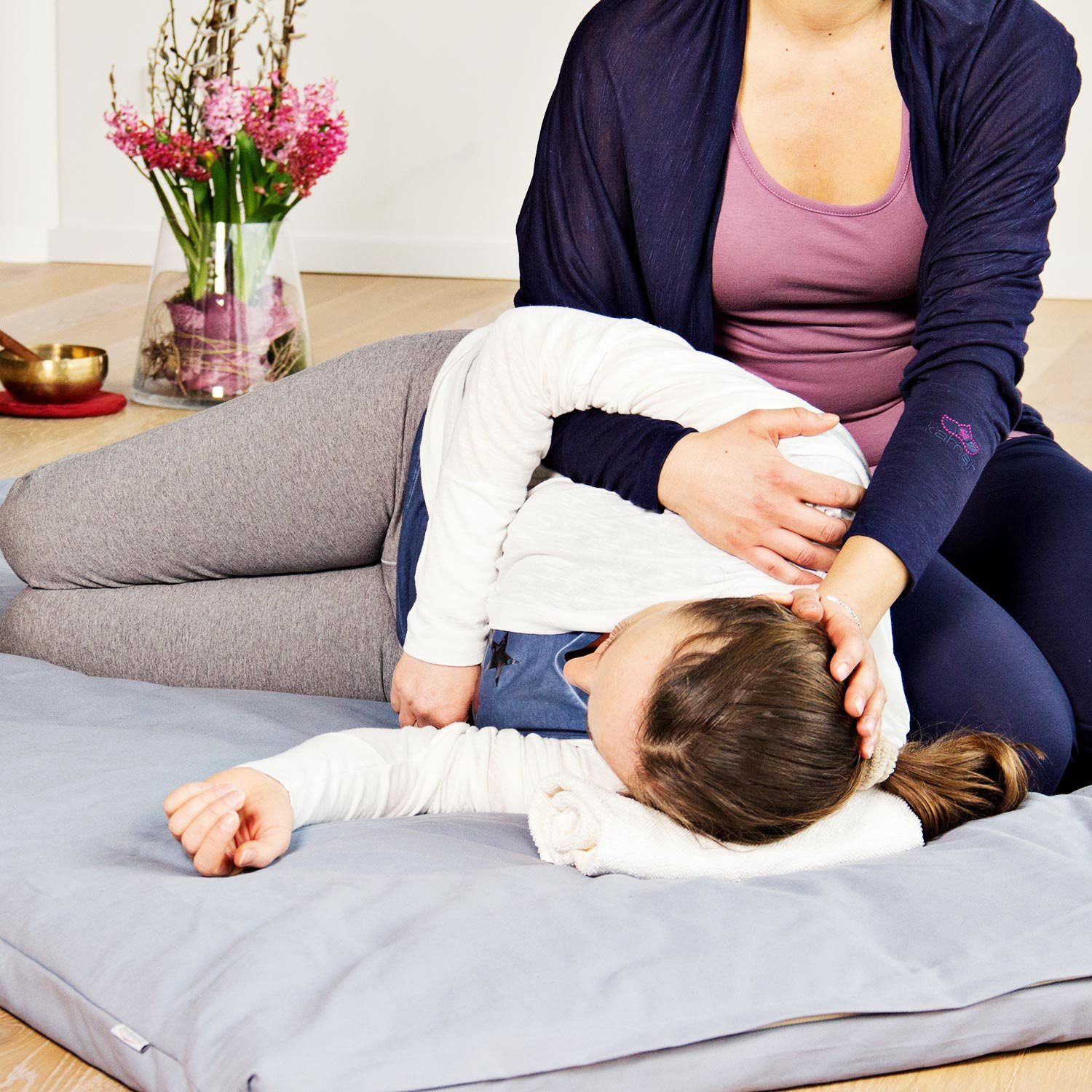 Welltouch Meditationskissen Shiatsumatte mit festem Bezug günstig online kaufen