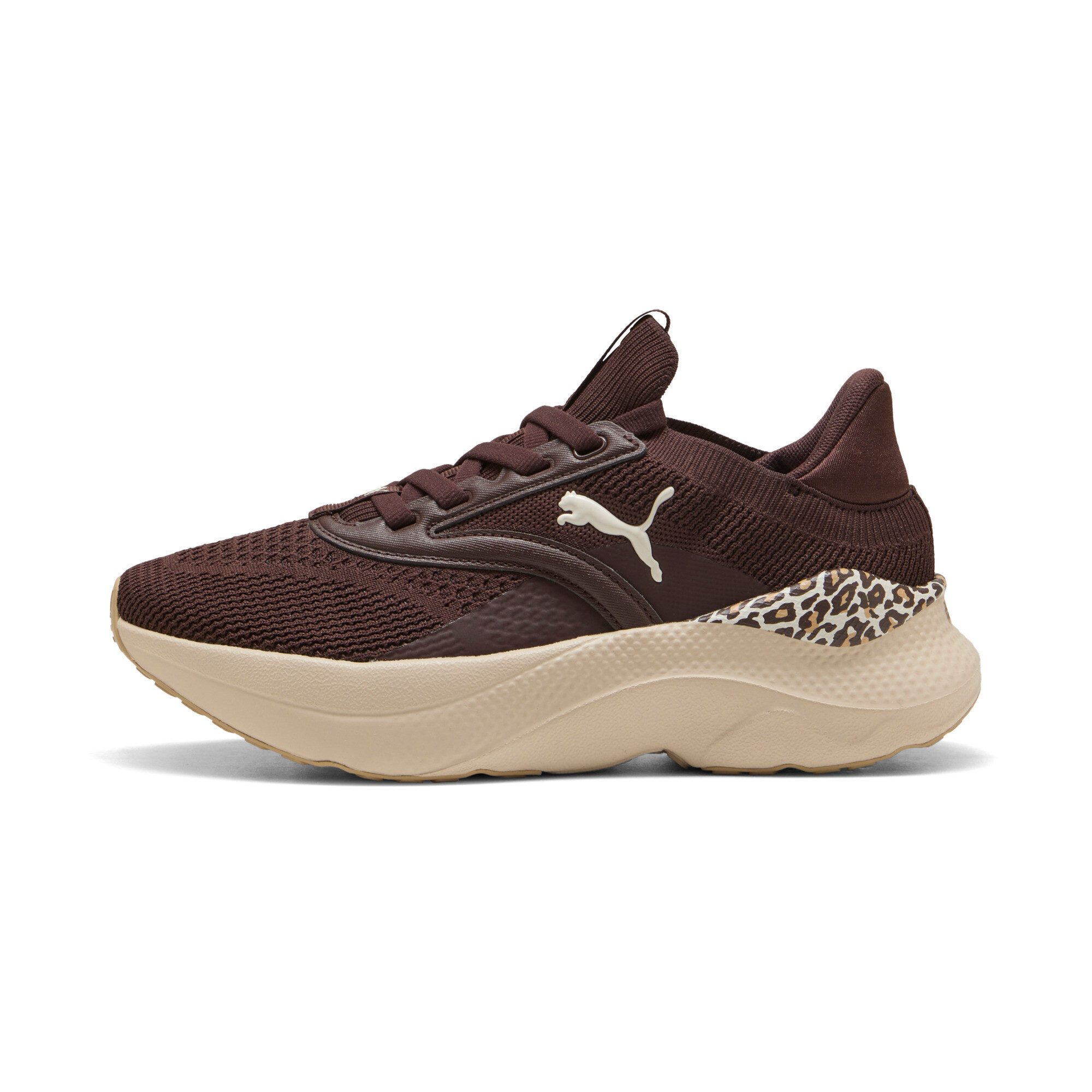 PUMA SOFTRIDE MAYVE ANIMAL WNS Fitnessschuh für sportliche Aktivitäten und Alltag, mit weicher SOFTFOAM+ Dämpfung
