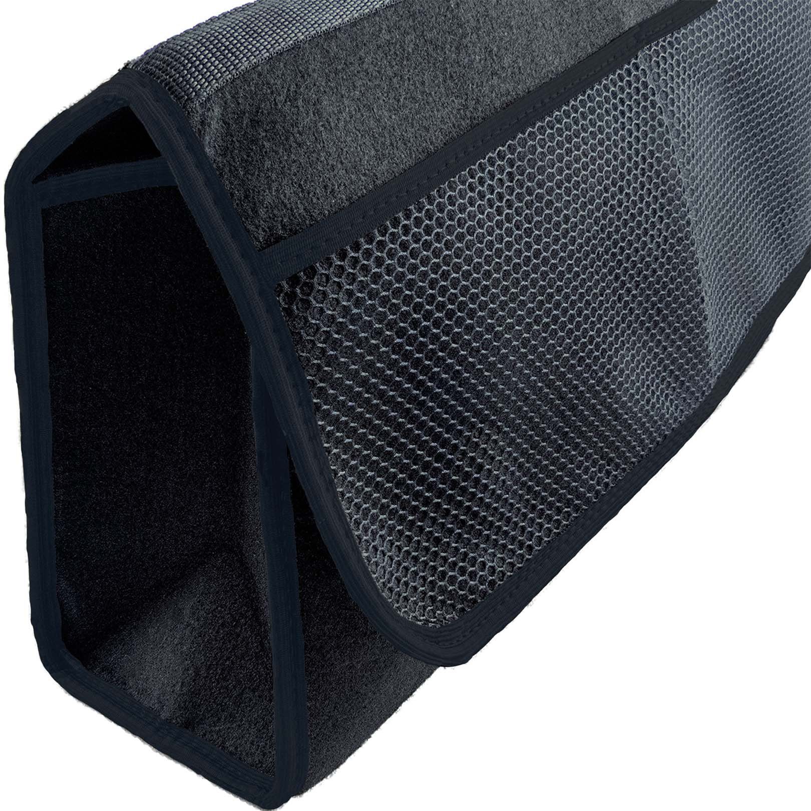 L & P in Auto Kofferraumtasche Saum Car farbigem schwarz Organizer Design mit