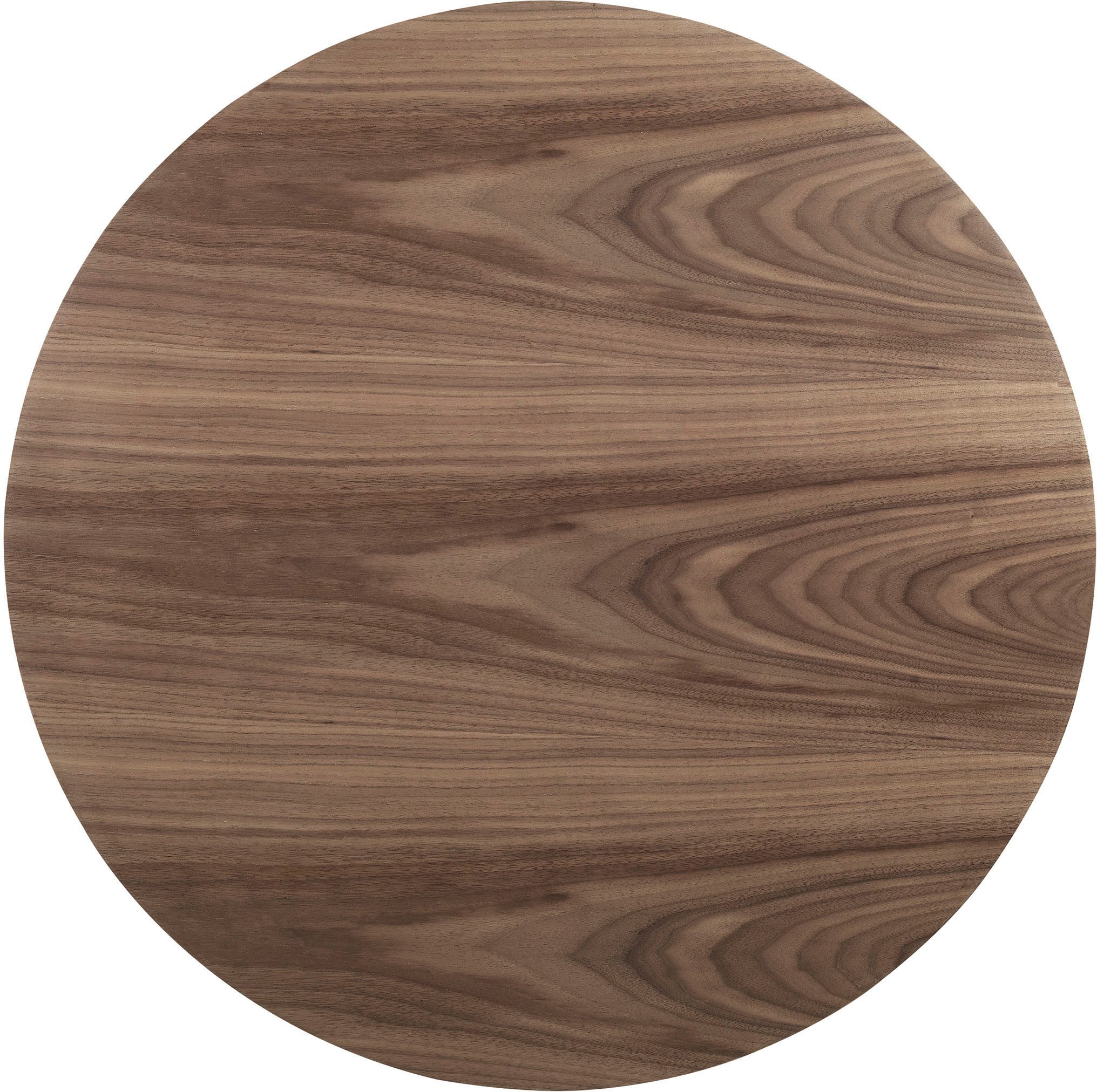 SalesFever Couchtisch Design-Couchtisch für stilvolles Wohnen, Ø 80 cm (1-St), Stilvoller & moderner Holztisch mit Echtholzfurnier