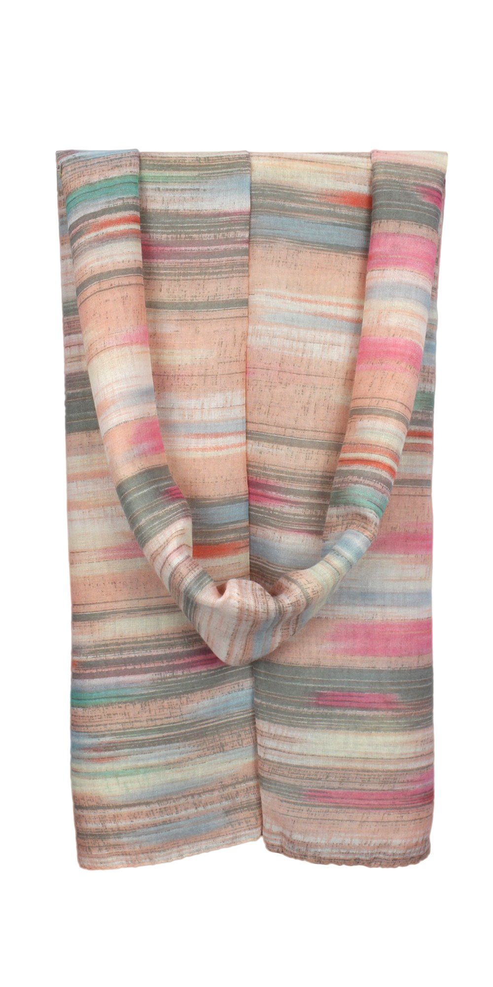 ZEBRO Modeschal Leichter Sommerschal mit Aquastreifen günstig online kaufen