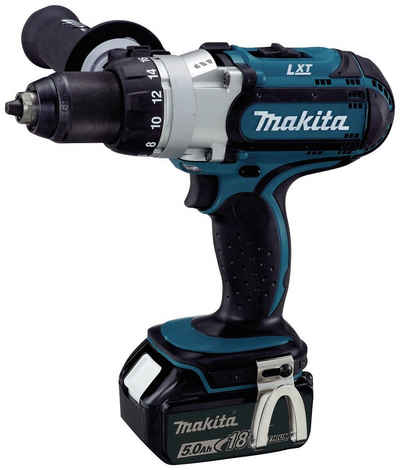 Makita Akku-Bohrschrauber DDF451RTJ / DDF451Y1J, max. 1700 U/min, inkl. 2 Akkus und Koffer