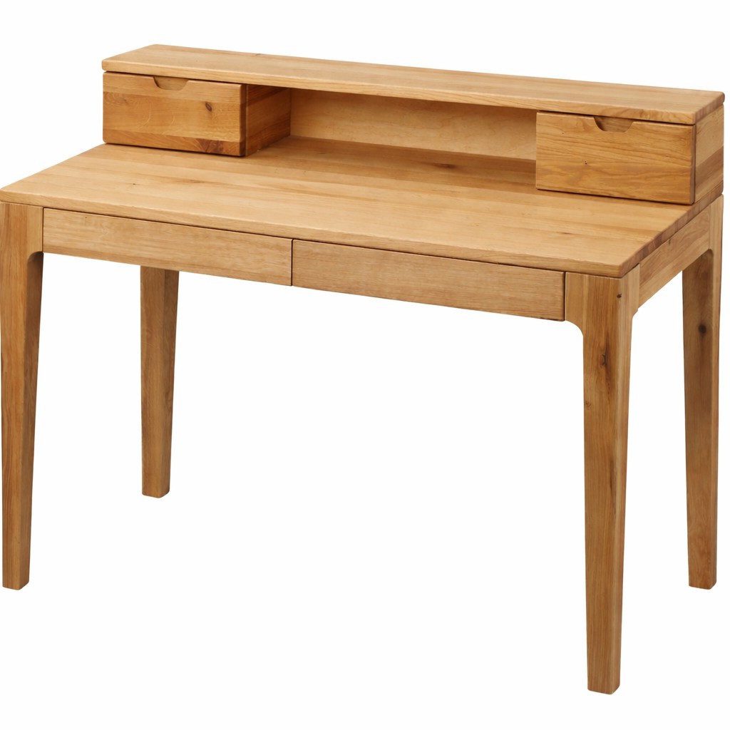 bv-vertrieb Sekretär Sekretär Wildeiche Schreibtisch 110x76x96x55 Schubla. Softeinzug #2244