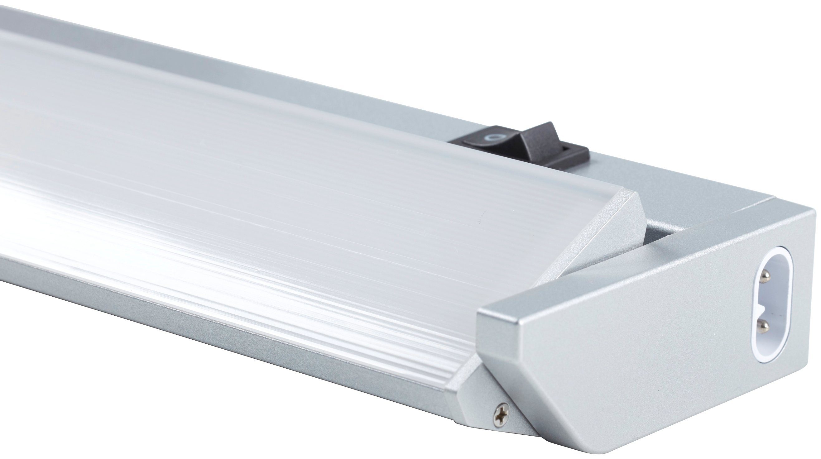 Striplight Loevschall LED Neutralweiß, LED LED 579mm, Lichtausbeute, schwenkbar Unterbauleuchte fest integriert, Hohe Ein-/Ausschalter,