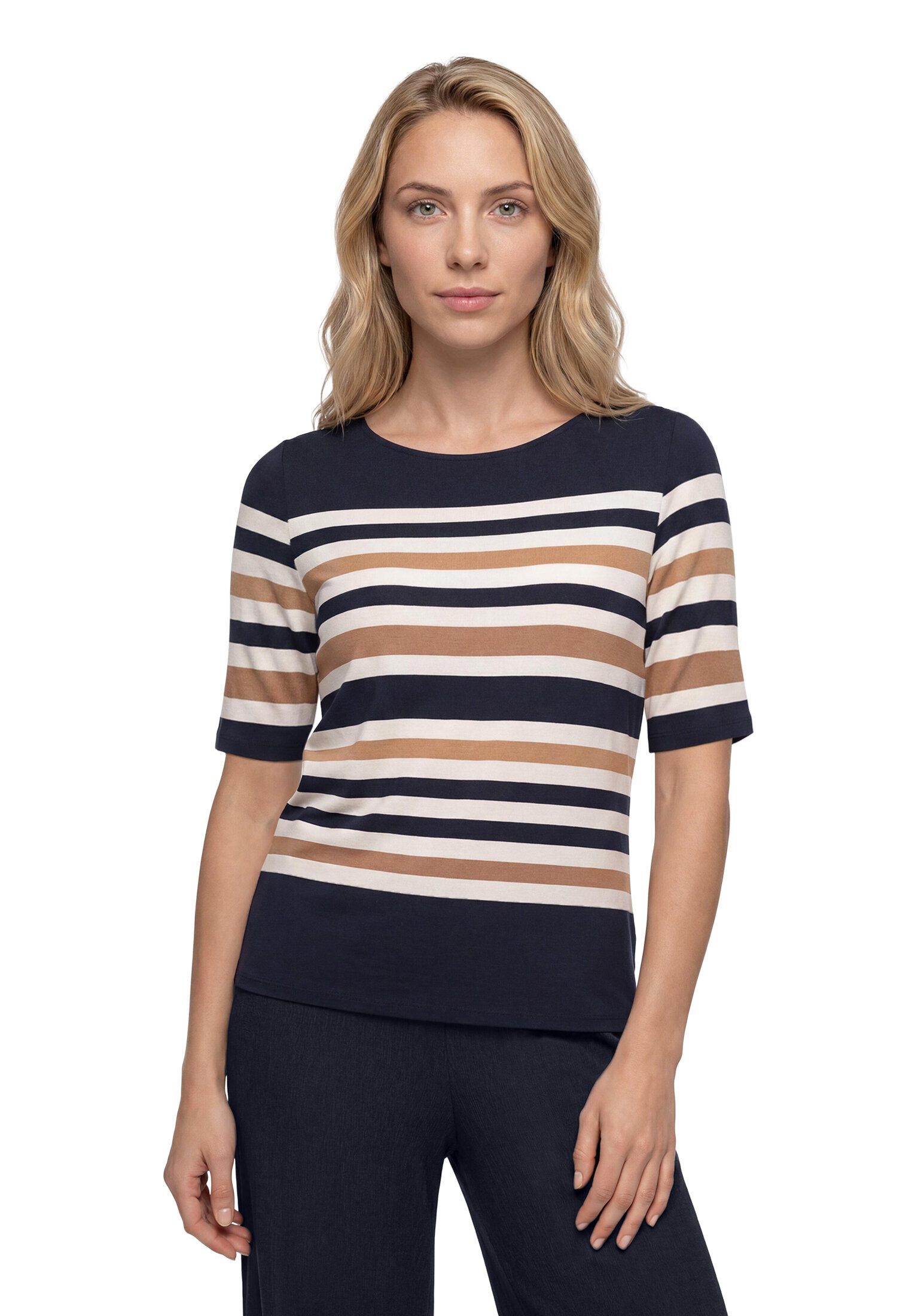 Betty Barclay 3/4-Arm-Shirt Damen mit U-Boot-Ausschnitt (1-tlg)