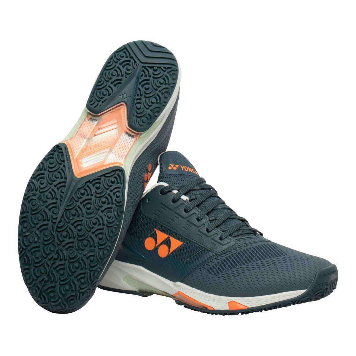 Yonex Power Cushion AD-ACCEL Clay/Sandplatz/Leichtigkeit 2026 blaugrün Tennisschuh