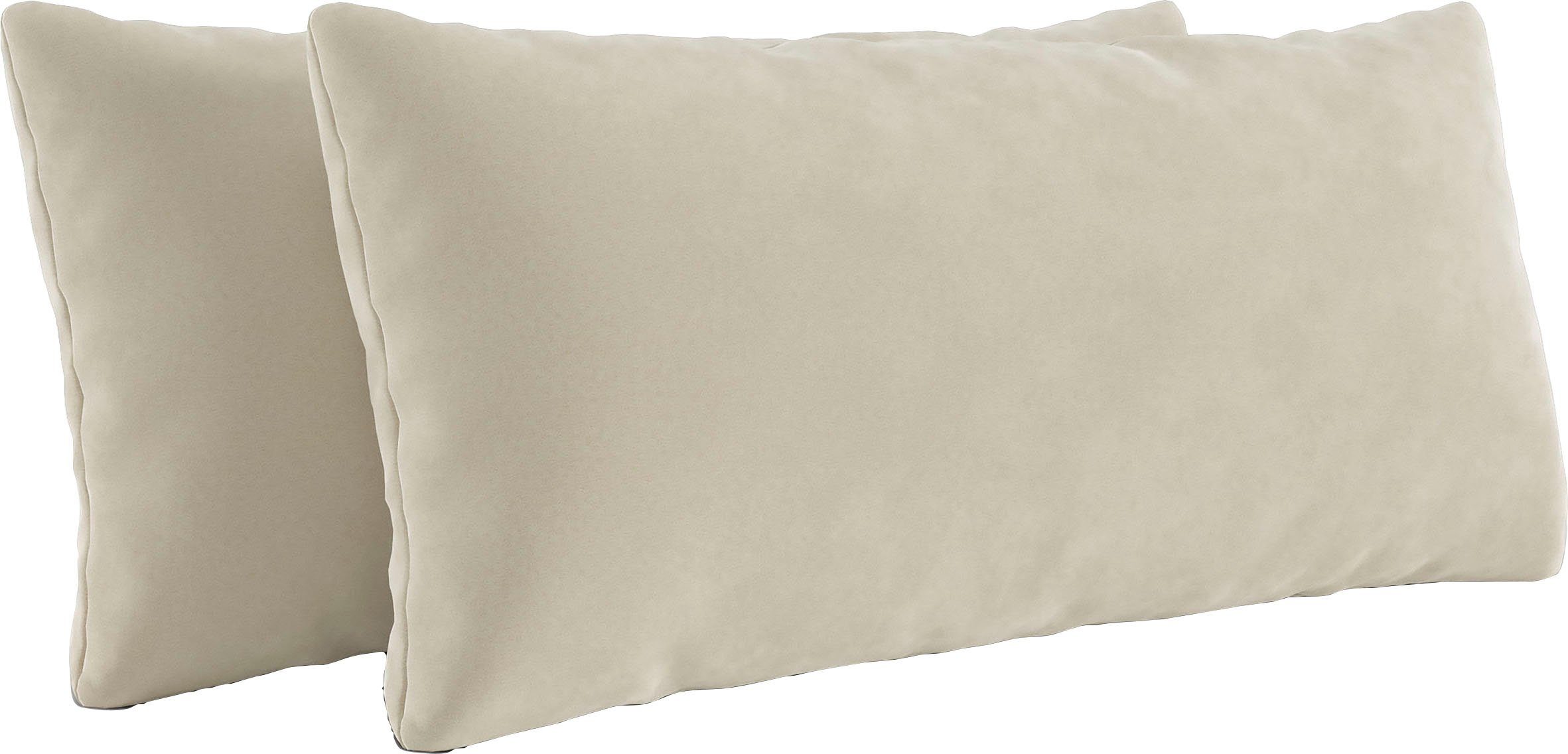Home affaire Sofakissen Viva, (Set, 2 Stück), 2er Подушки-Set wahlweise in zwei Größen
