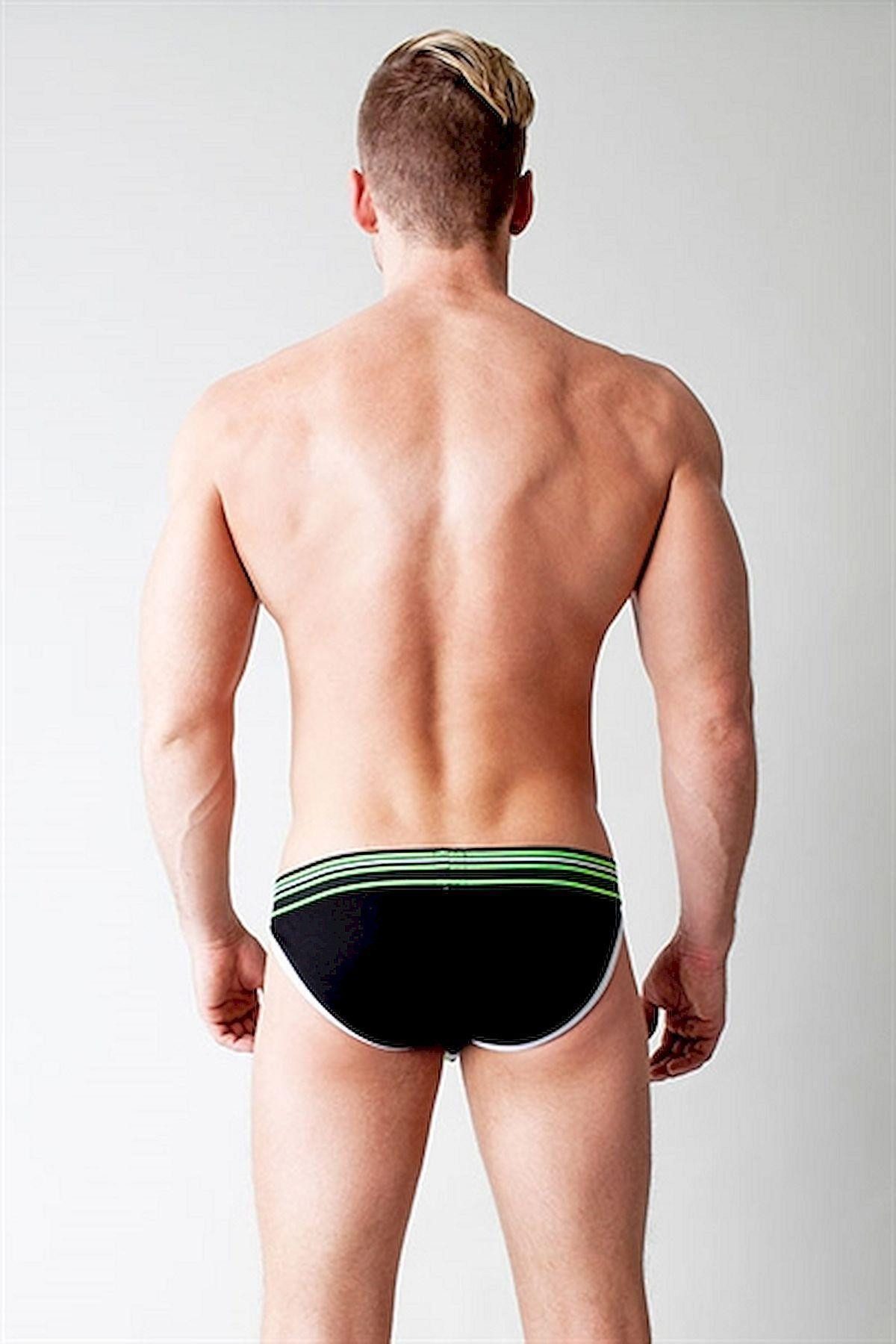 Timoteo Slip Timoteo Proton Glow Parisian Brief - Black - XL