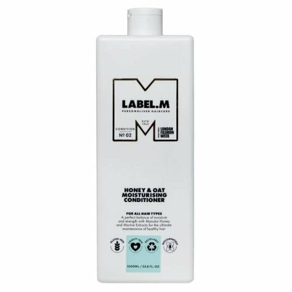 Label.m Haarspülung Professional Honig & Hafer Feuchtigkeitsspülung 1000 ml