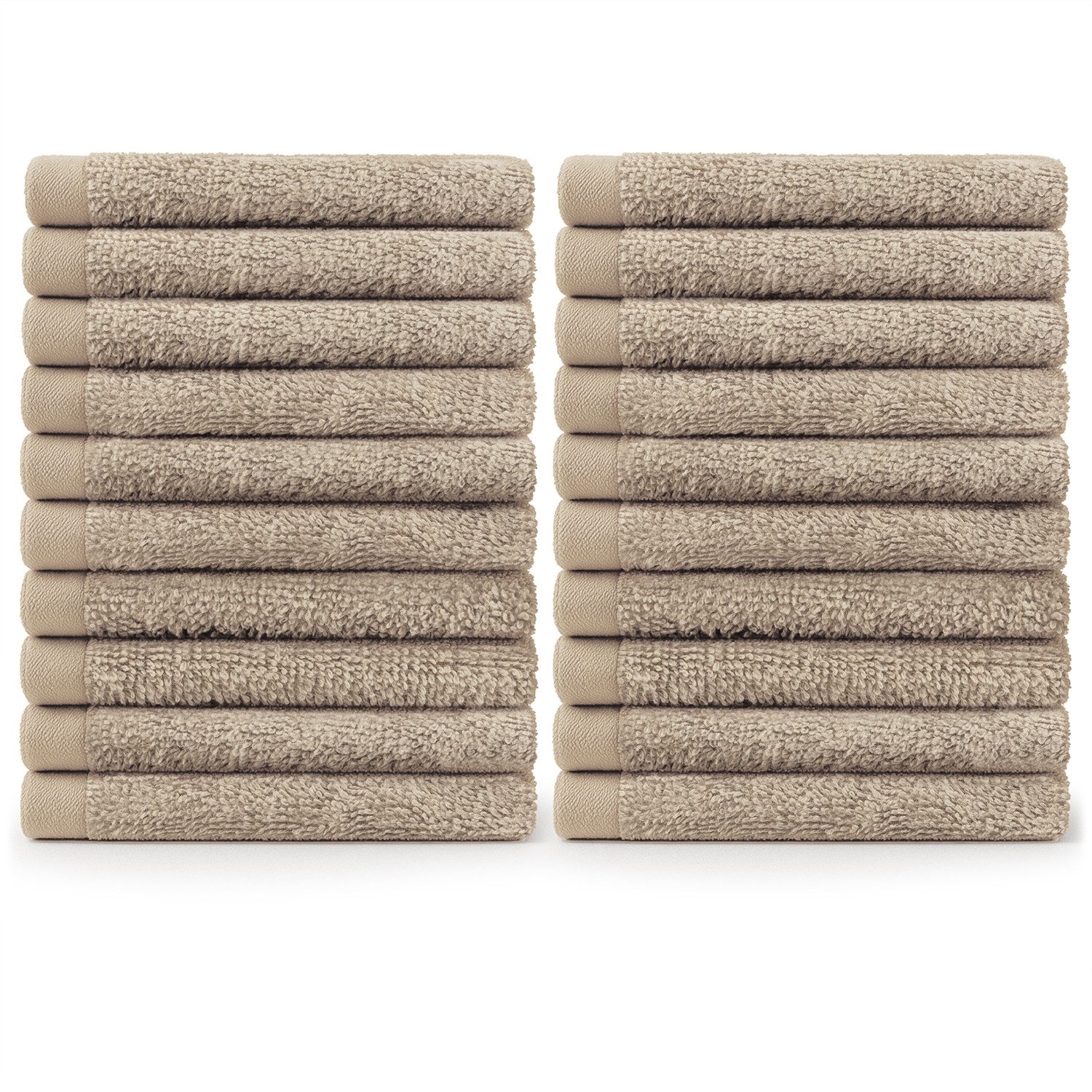 Blumtal Gästehandtücher 30x30cm - weich und saugstark, Frottee (24-St), 12e günstig online kaufen