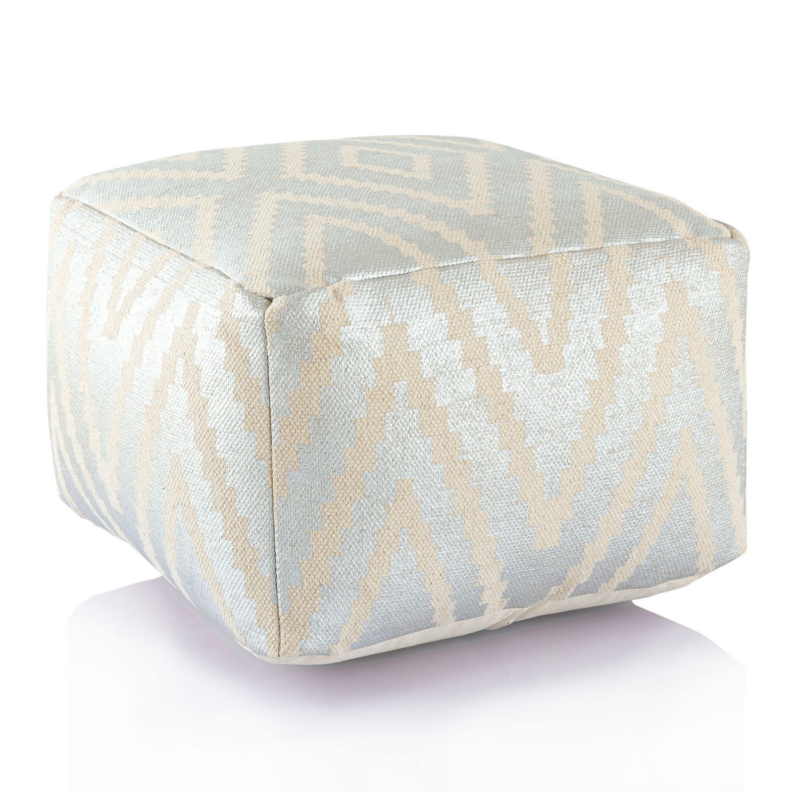 Amagohome Bodenkissen Kelim Sitzwürfel 50x50 H35cm günstig online kaufen