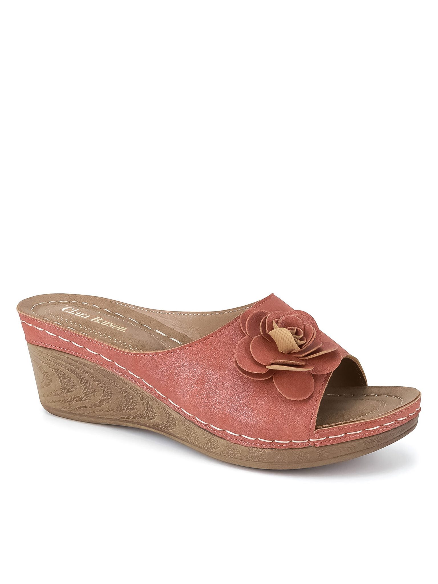 Clara Barson Pantoletten WYL05010-29 Rot Pantolette günstig online kaufen