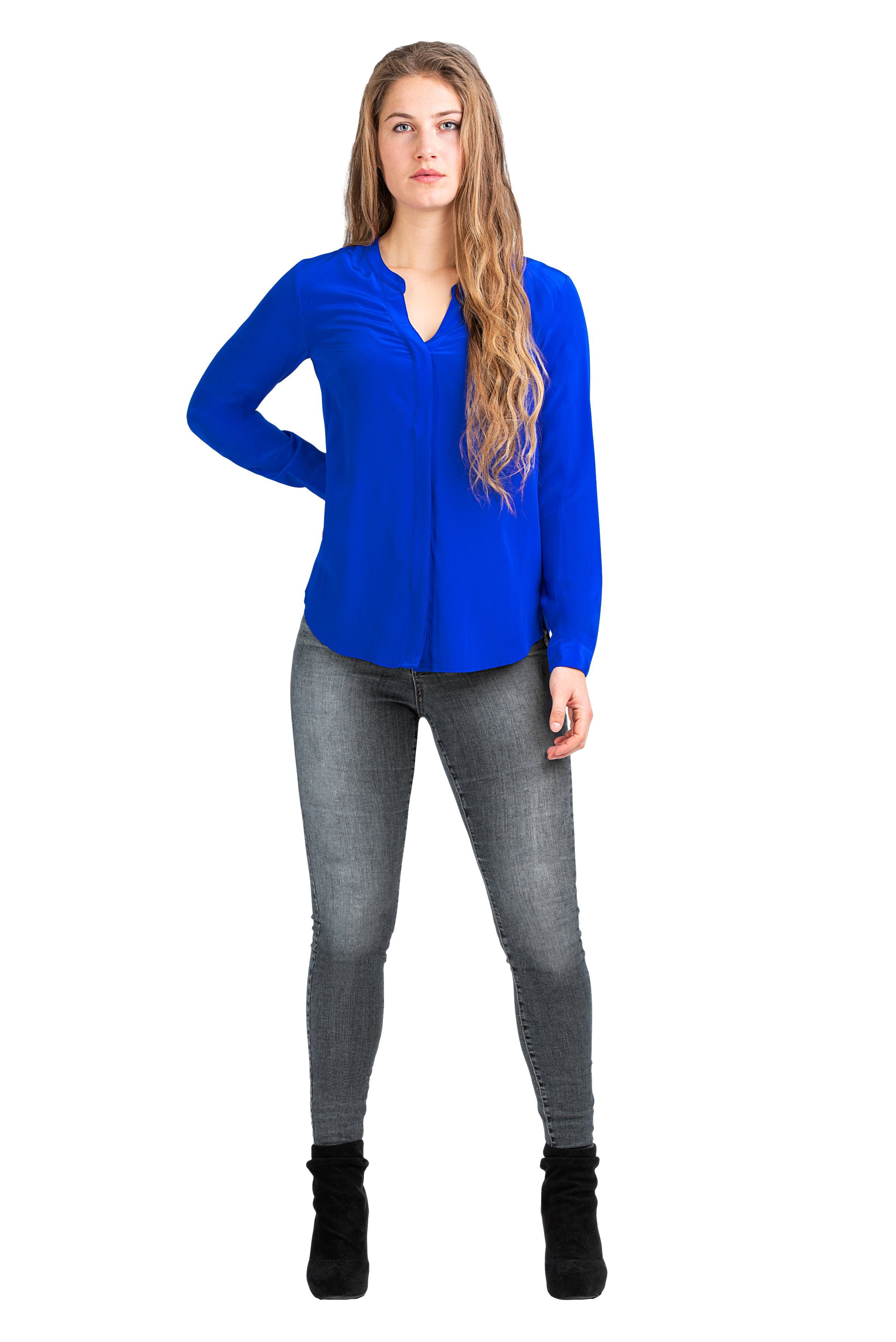 Posh Gear Seidenbluse Damen Seidenbluse Nobicetta günstig online kaufen