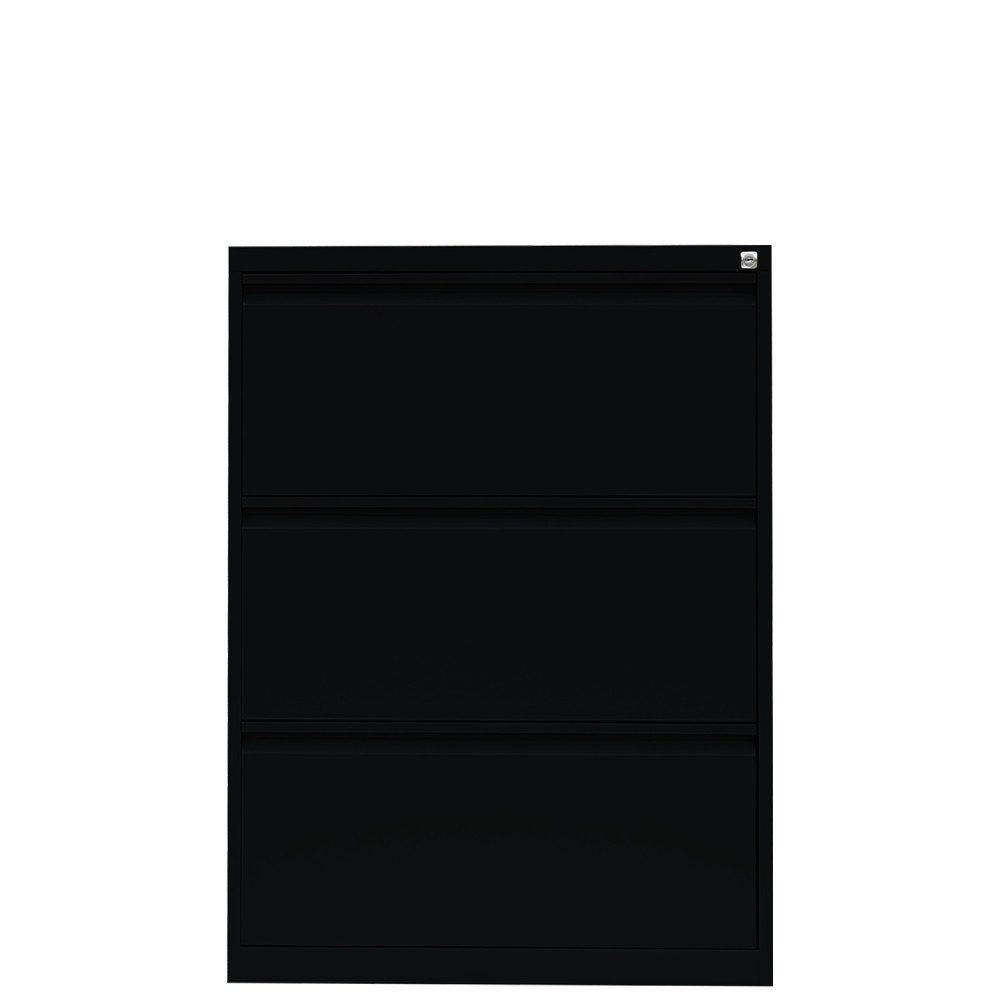 Steelboxx Hängeregisterschrank Büro Hängeregistratur Schrank 101x76x62cm (HxBxT) mit 3 Schüben (1-St) Hängeregisterschrank