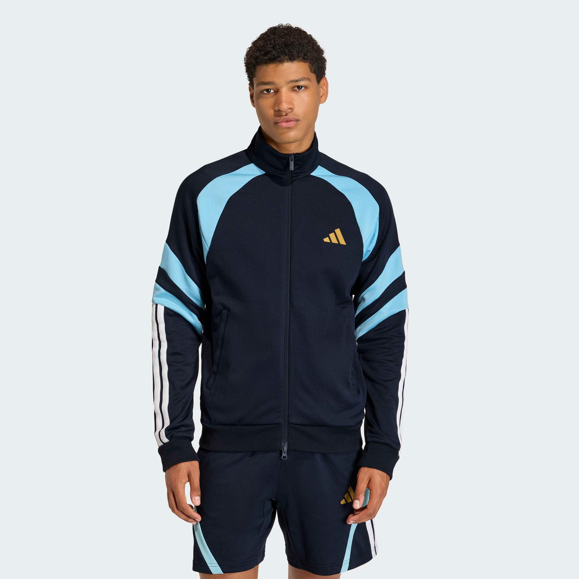 adidas Sportswear Trainingsjacke M TIRO NP TT mit Reißverschluss, aus Baumwolle