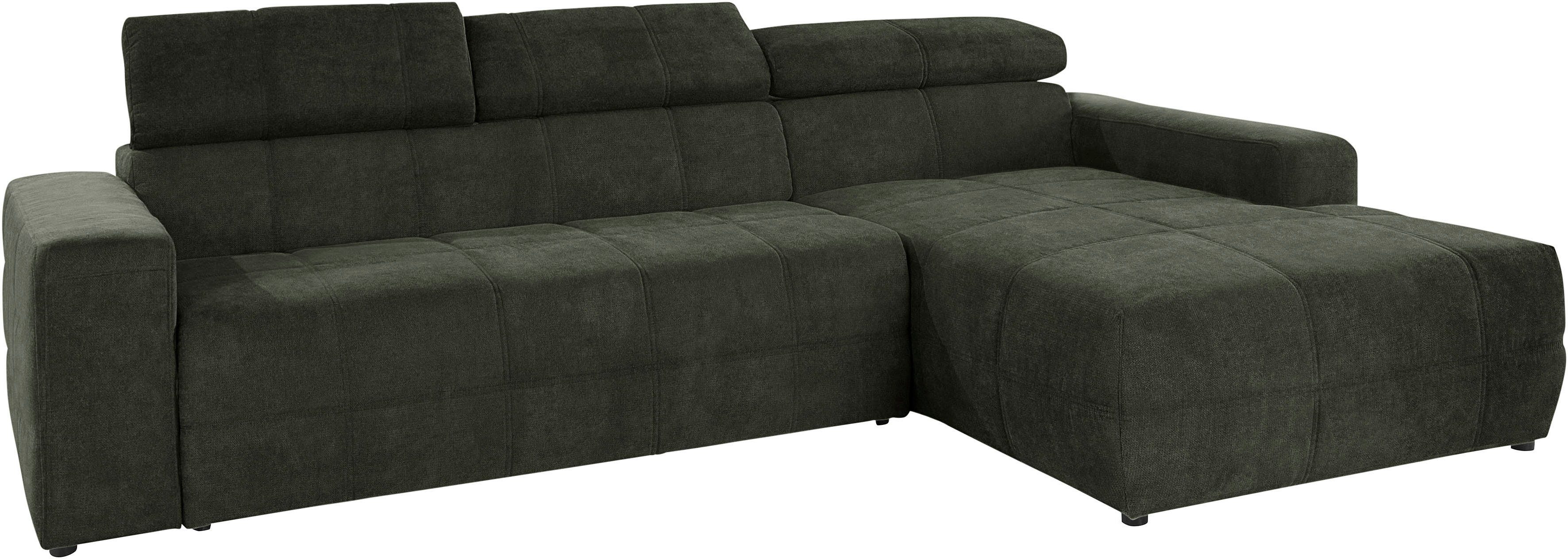 DOMO collection Ecksofa "Brandon große Ausführung B/T/H: 289/177/80 cm, auc günstig online kaufen