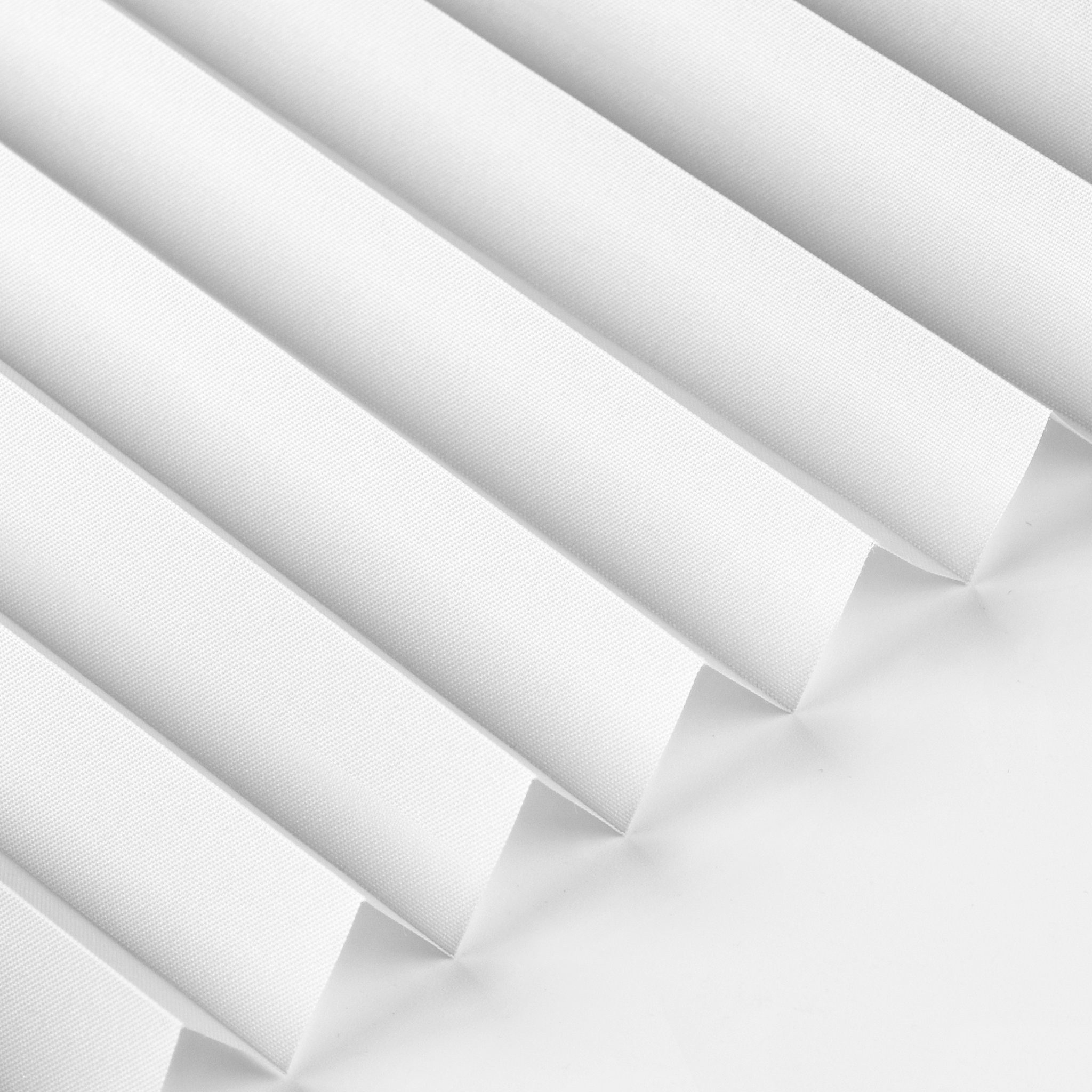 jalousiescout Plissee Pure Premium 55x100cm Weiß Klemmfix ohne Bohren, halbtransparent, ohne Bohren, verspannt, Klemmfix, Polyester-Stoff, blickdicht und lichtd – Bild 5 von 5