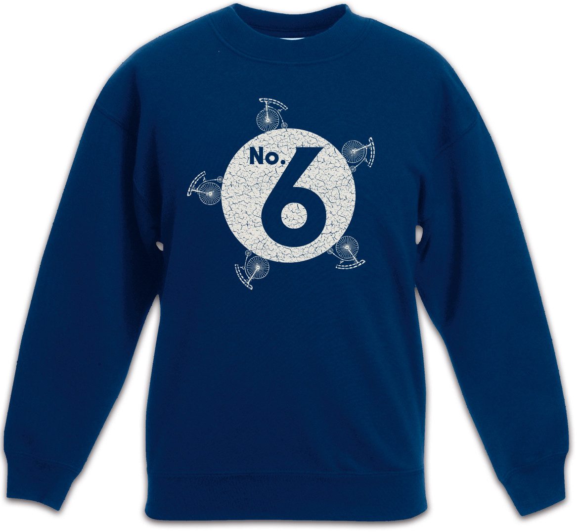 Sweatshirt No. 6 Kinderpullover The Fun TV Prisoner Number Butler Six Supervisor