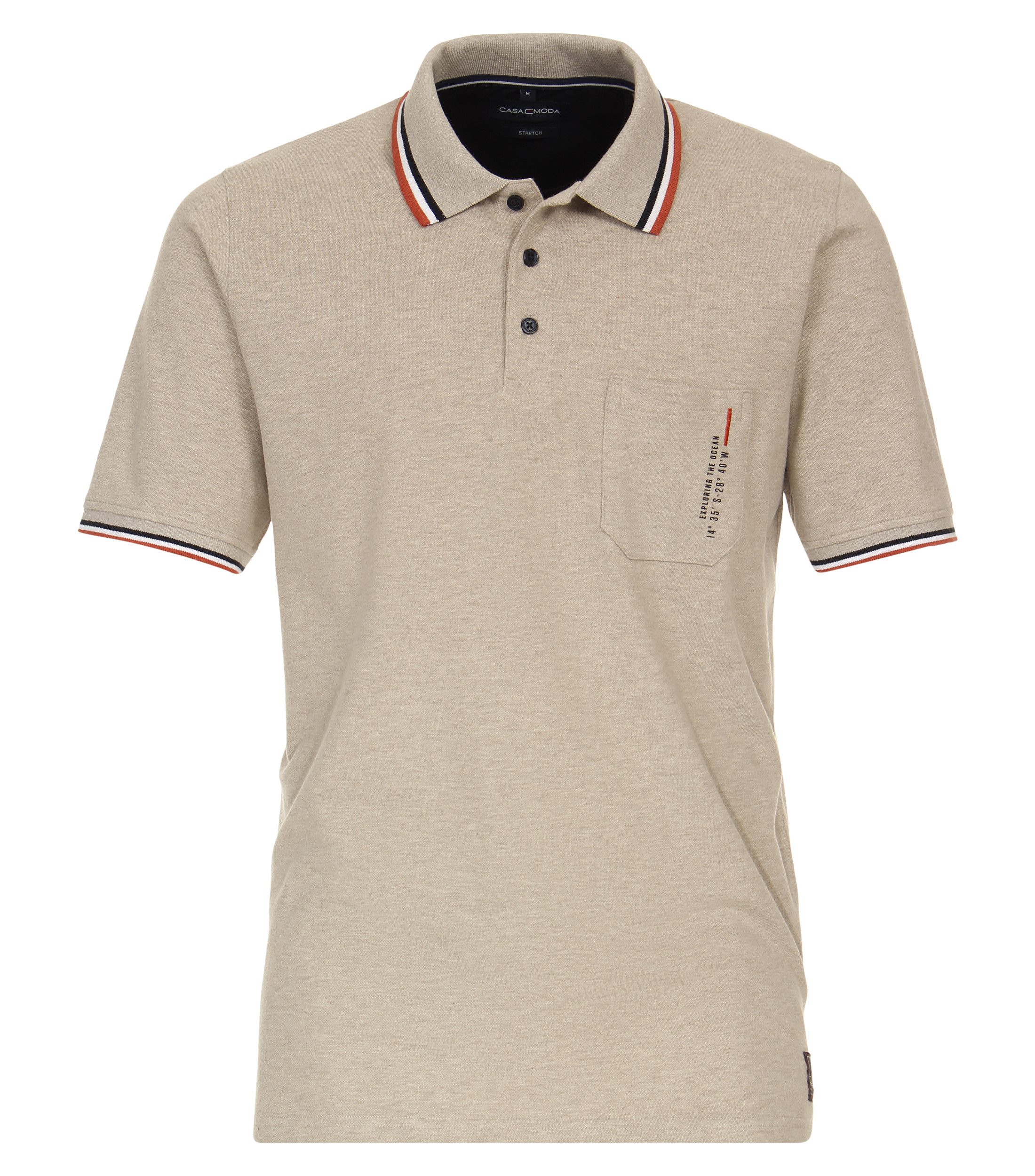 Poloshirt CASAMODA Polo-Shirt uni