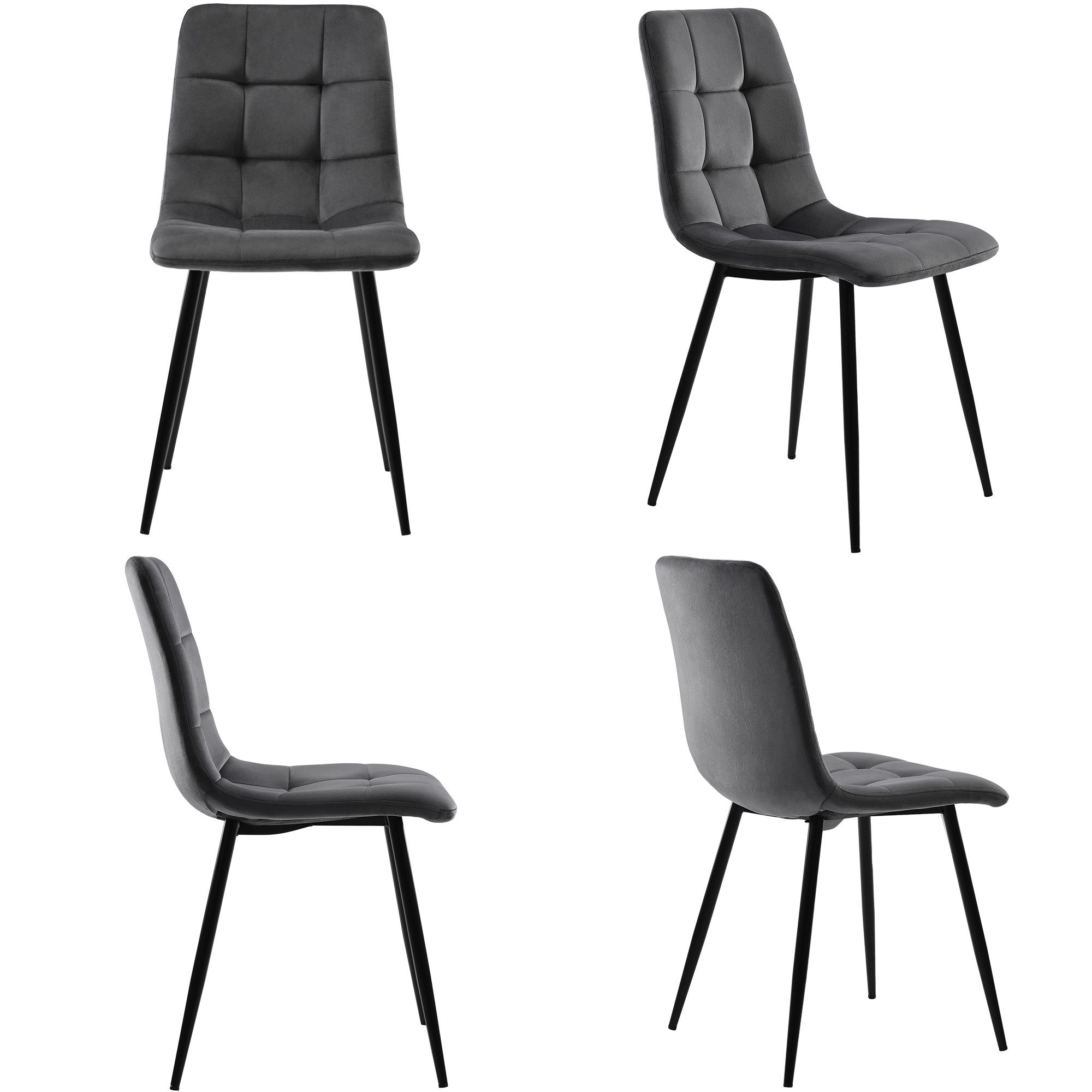 MODFU Esstisch Teleskop-Esstisch,Langer Tisch,Esstisch-Set (Modernes 5-teil günstig online kaufen