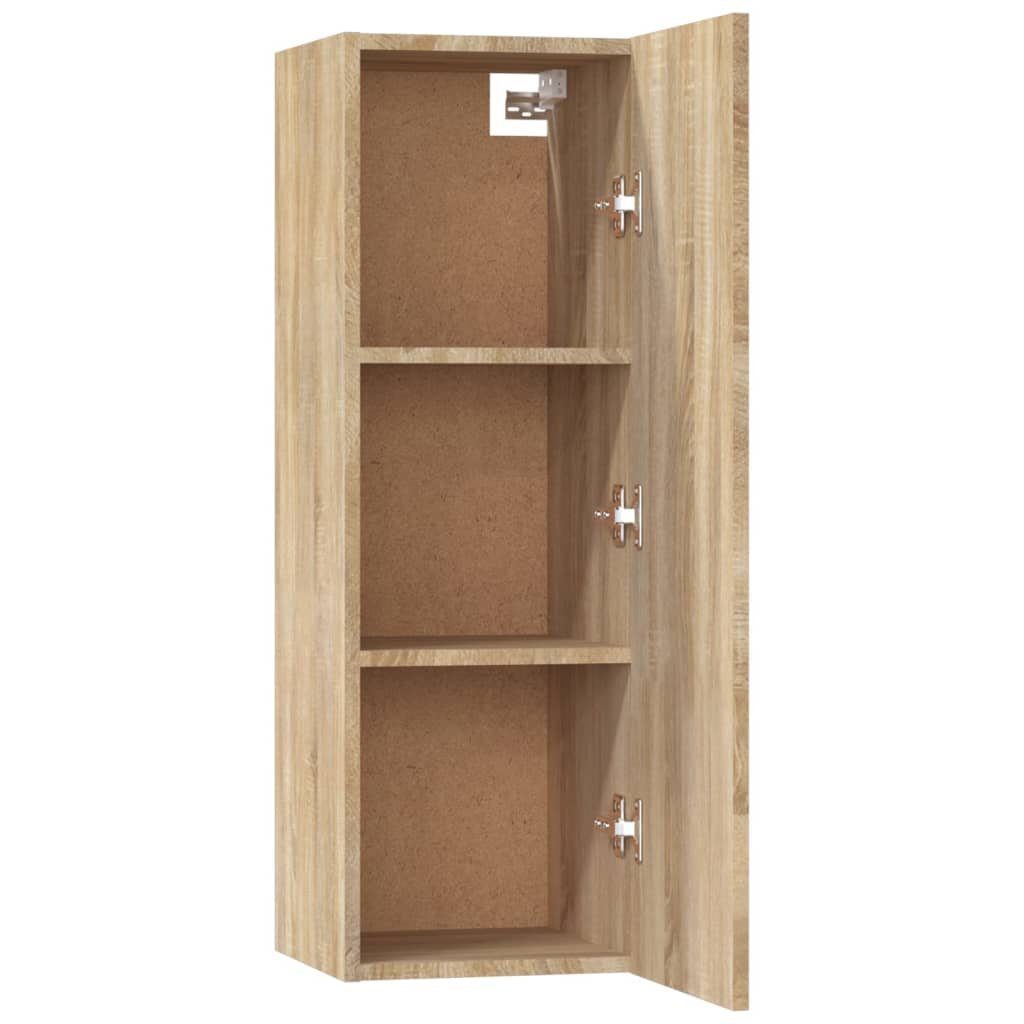 5-tlg. furnicato Holzwerkstoff TV-Schrank Sonoma-Eiche TV-Schrank-Set